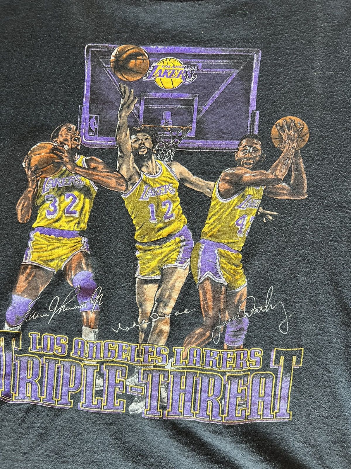 Nutmeg Los Angeles Lakers Made in USA Single-stitch Size US L / EU 52-54 / 3 - 1 Thumbnail