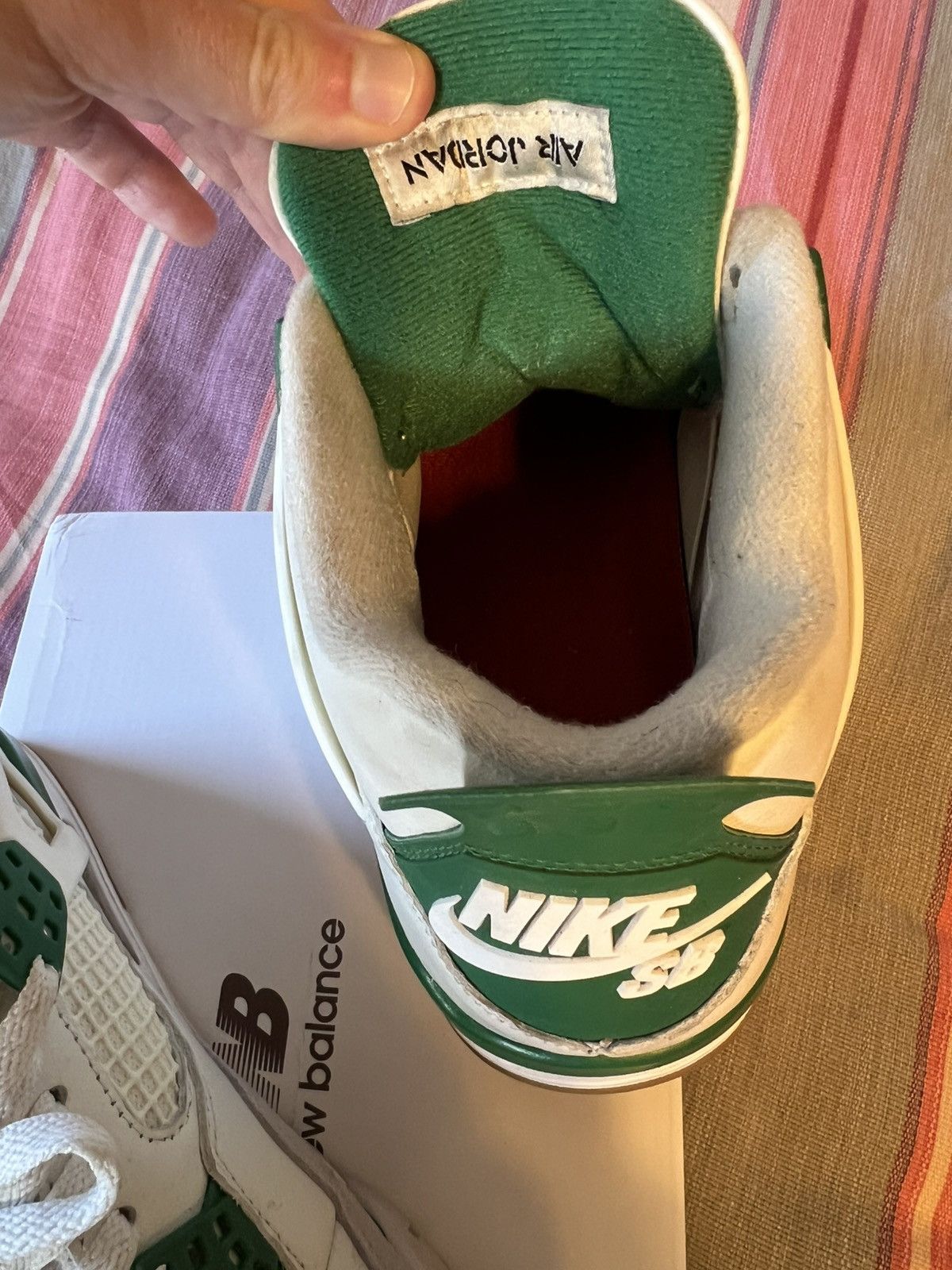 Jordan Brand Jordan 4 Retro SB Pine Green - 9.5 Size US 9.5 / EU 42-43 - 14 Thumbnail