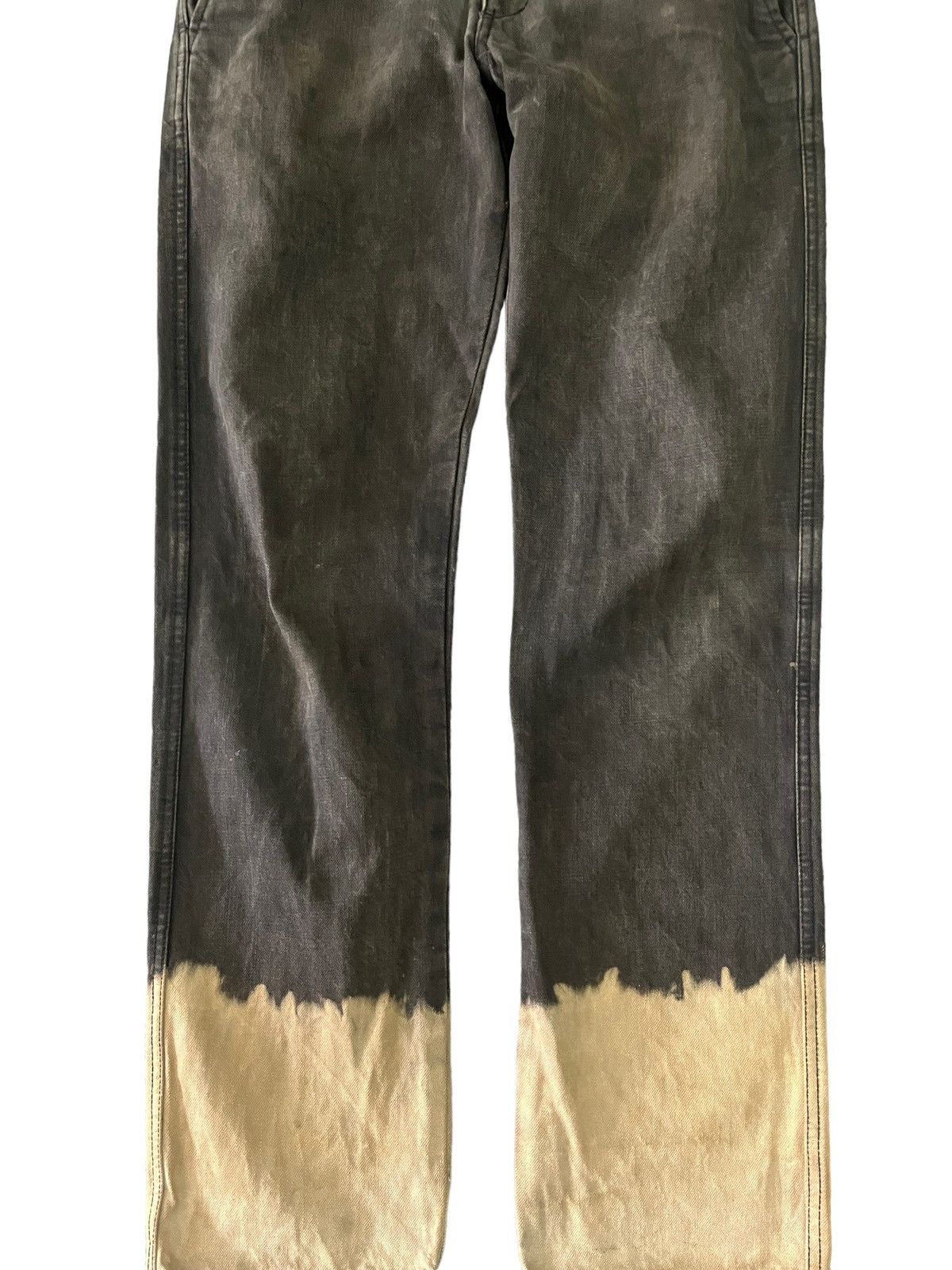 Comme des Garcons Vintage Comme des garcons faded custom bleach AD2002 32 x 31 Size US 32 / EU 48 - 3 Thumbnail
