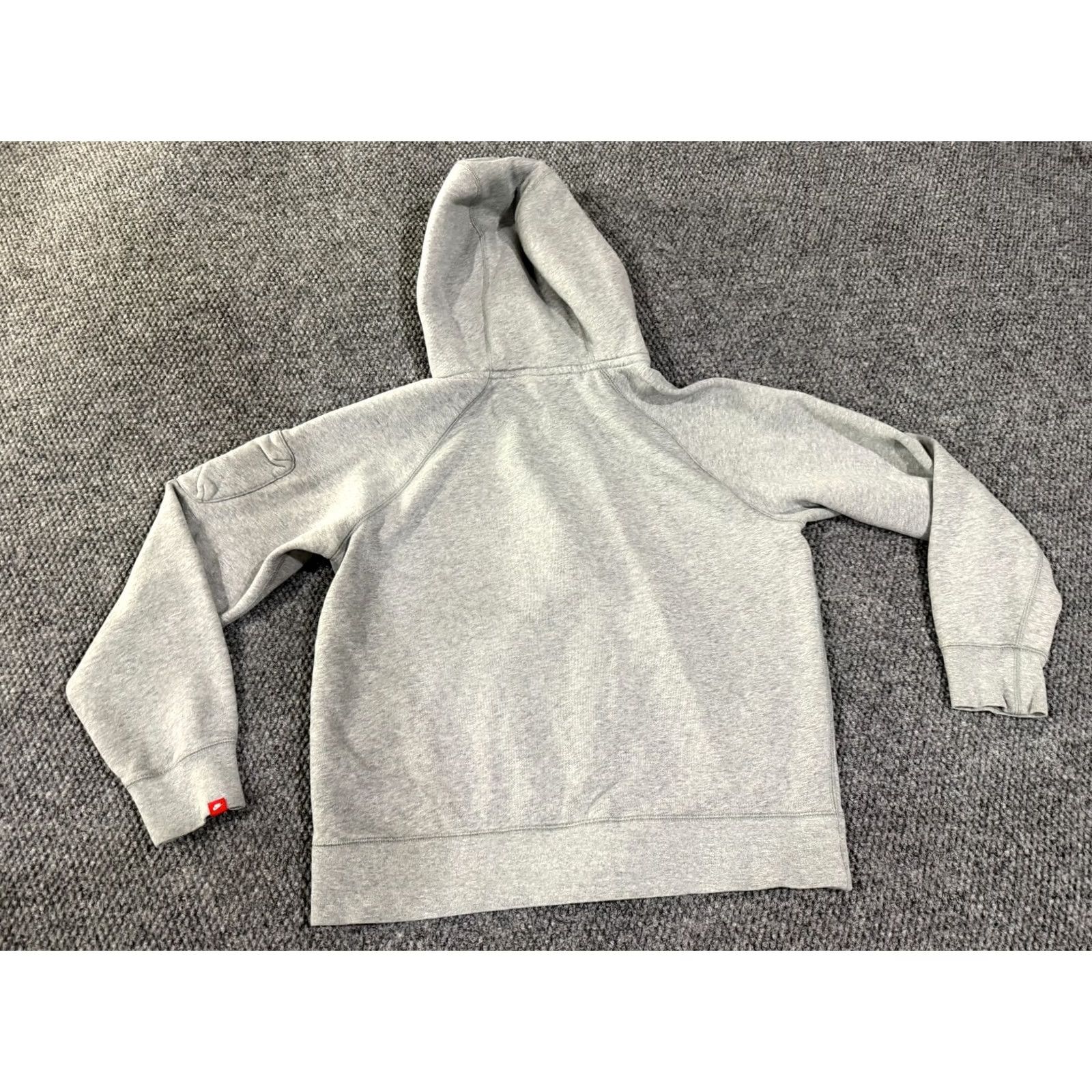 Nike Nike Dri-FIT Hoodie Women M Gray Full Zip Running Slim Size M / US 6-8 / IT 42-44 - 5 Thumbnail