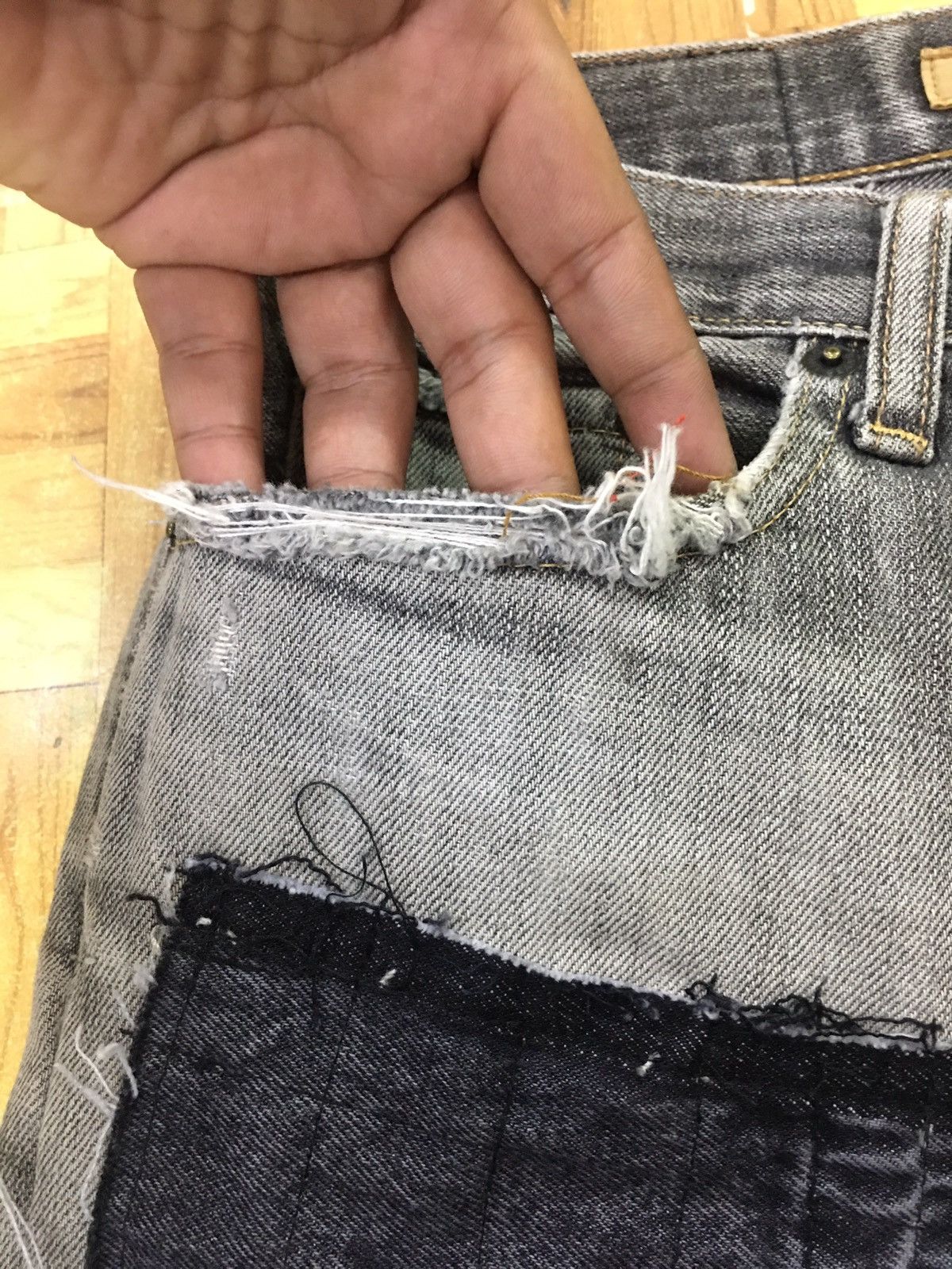 Japanese Brand × Uniqlo UNIQLO X CUSTOM MADE RARE Size US 29 - 12 Thumbnail