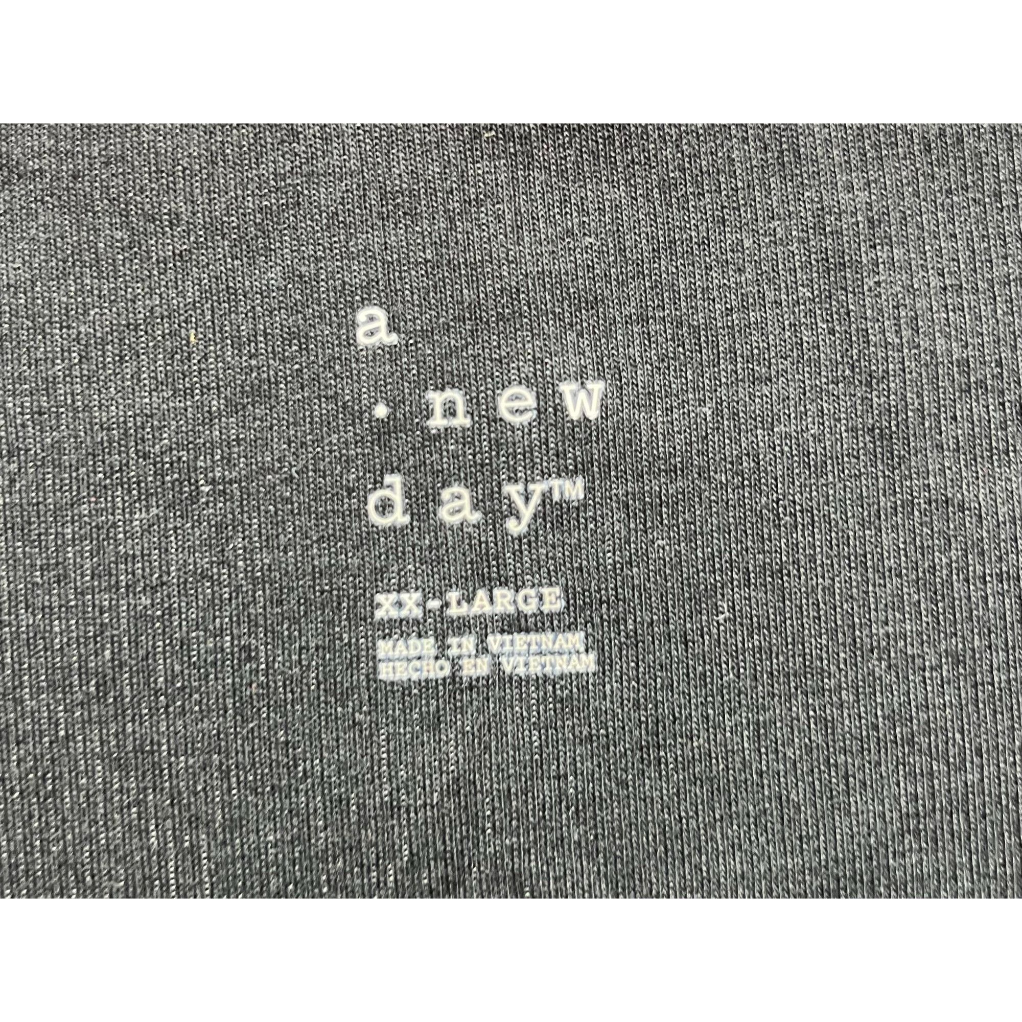 Other A New Day - Women's Long Sleeve Slim Fit T-Shirt - Black - X Size XXL / US 16-18 / IT 52-54 - 14 Thumbnail