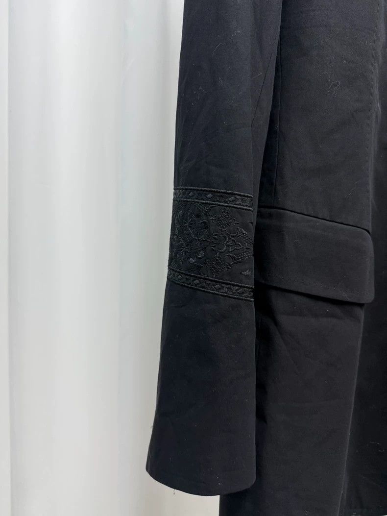 Yohji Yamamoto yohji yamamoto size 2 Embroidered Totem Patch blazer 2502- Size 36S - 3 Thumbnail