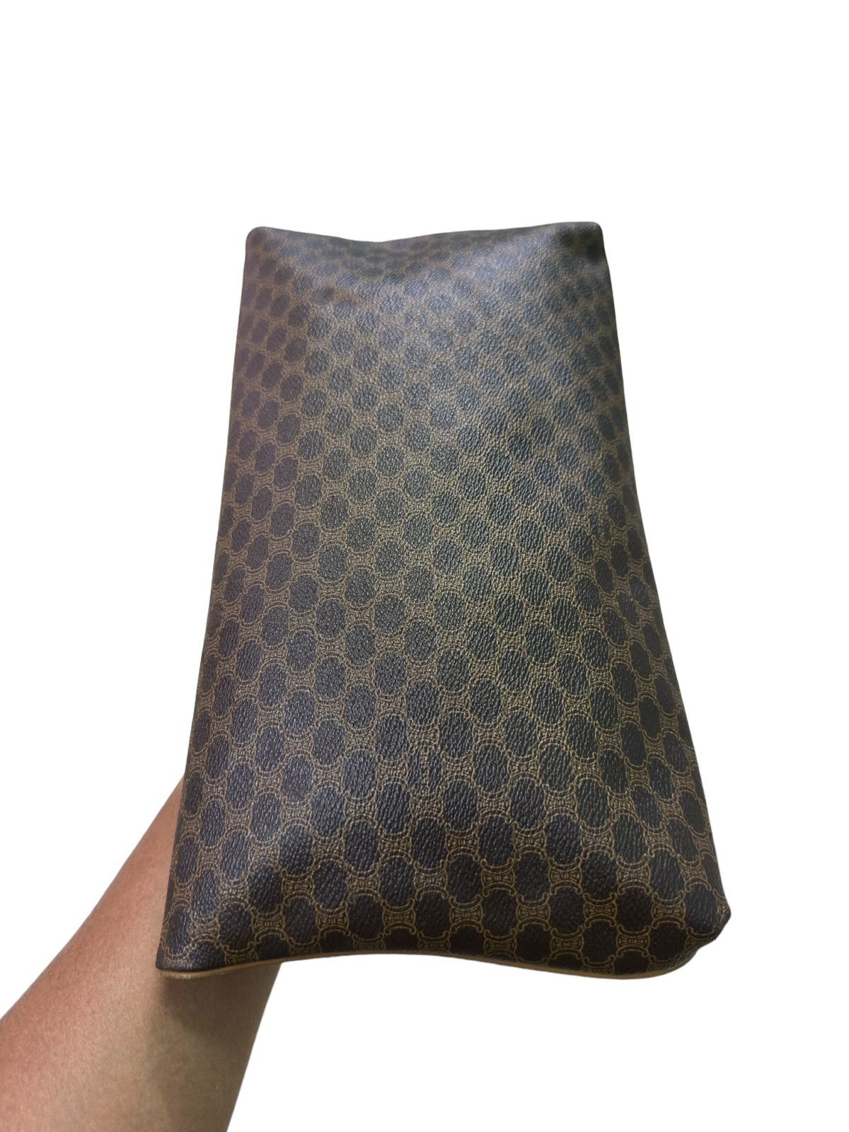 Celine × Vintage AUTHENTIC VINTAGE CELINE MACADAM CLUTCH BAG Size ONE SIZE - 12 Thumbnail