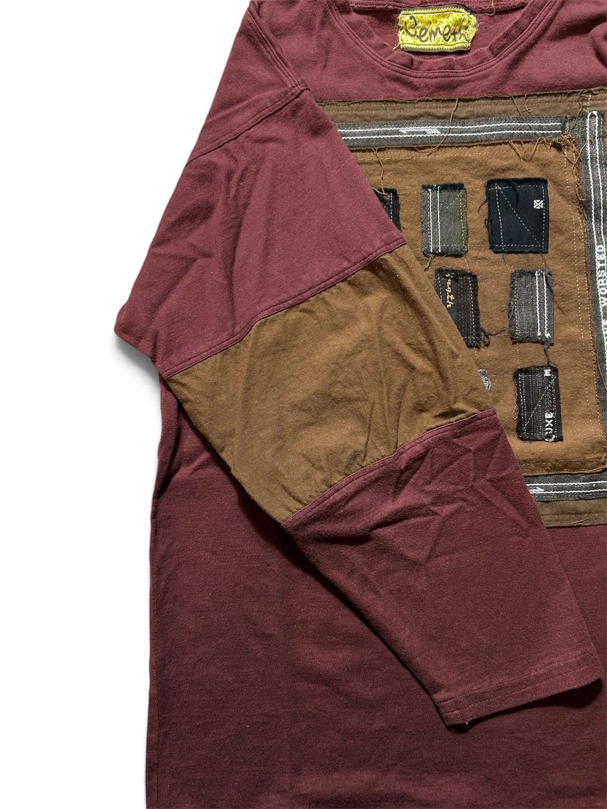 Christopher Nemeth Christopher Nemeth patchwork long-sleeve T-shirt Size US S / EU 44-46 / 1 - 4 Thumbnail