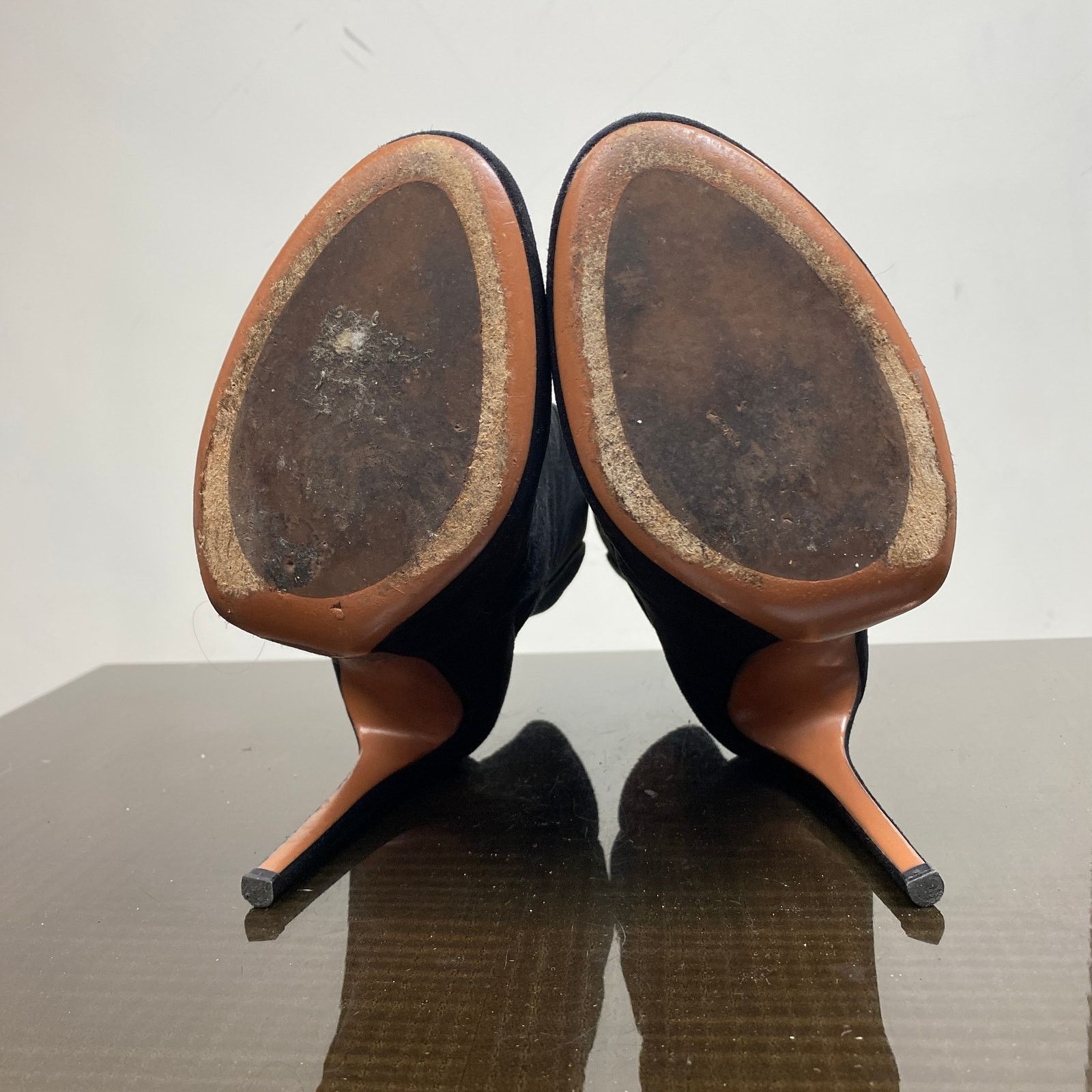 Alaia Alaia Suede Geo Booties Stiletto Heels Women's 40 US 9 Size US 9 / IT 39 - 7 Thumbnail