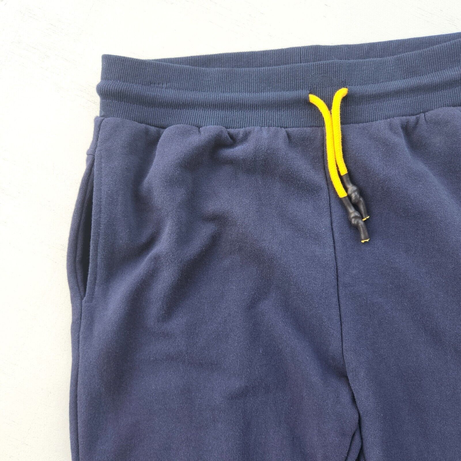 Eleven Paris Eleven Paris Men's Navy Cotton Terry Jogger Pants Size S Size US 28 / EU 44 - 2 Thumbnail