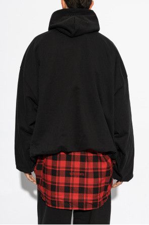 Vetements o1h1sh10525 Logo Hoodie in Black Size US S / EU 44-46 / 1 - 4 Thumbnail