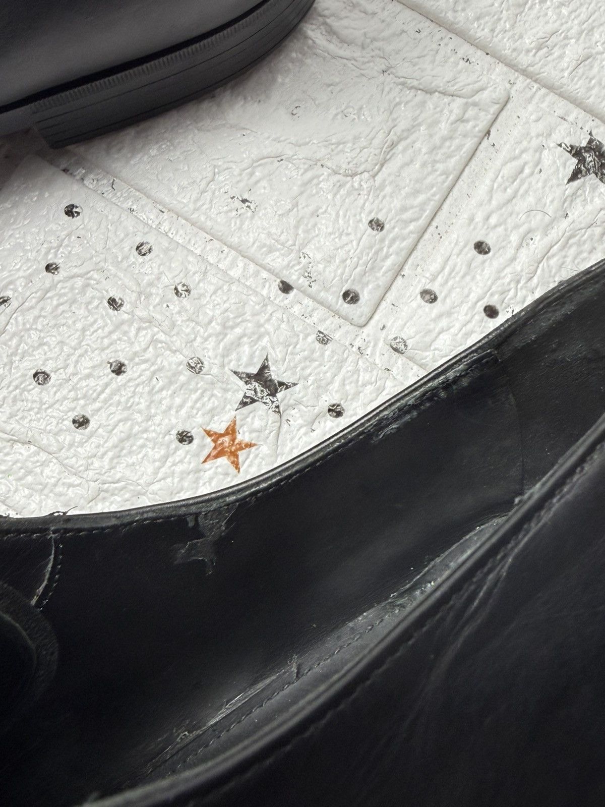 Prada PRADA Black Leather Oxfords US9 UK8.5 EUR44 Men Size US 9 / EU 42 - 15 Thumbnail