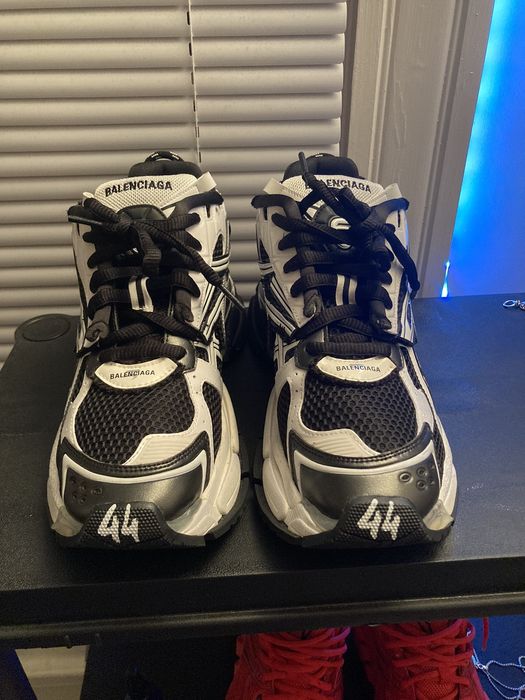 Balenciaga 2023 Balenciaga runner black and white size 44 Grailed