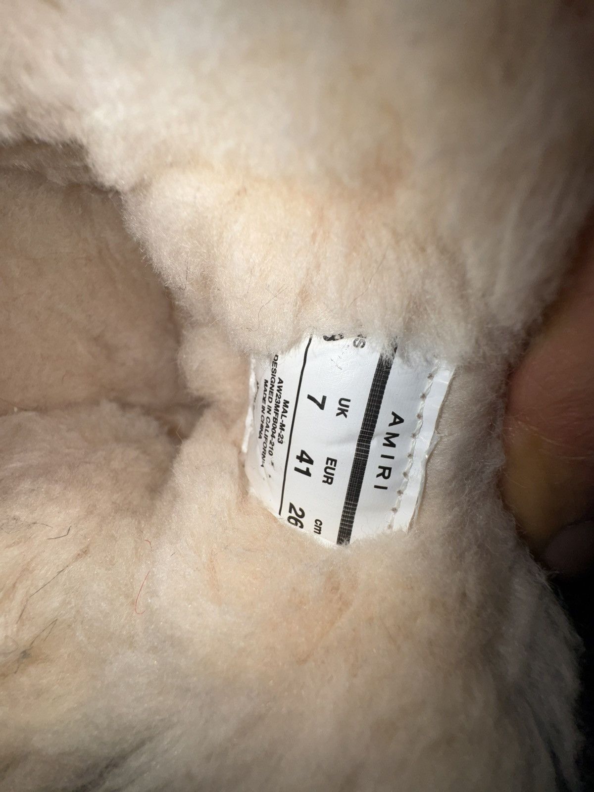 Amiri Amiri Shearling ankle boots Size US 8 / EU 41 - 6 Thumbnail