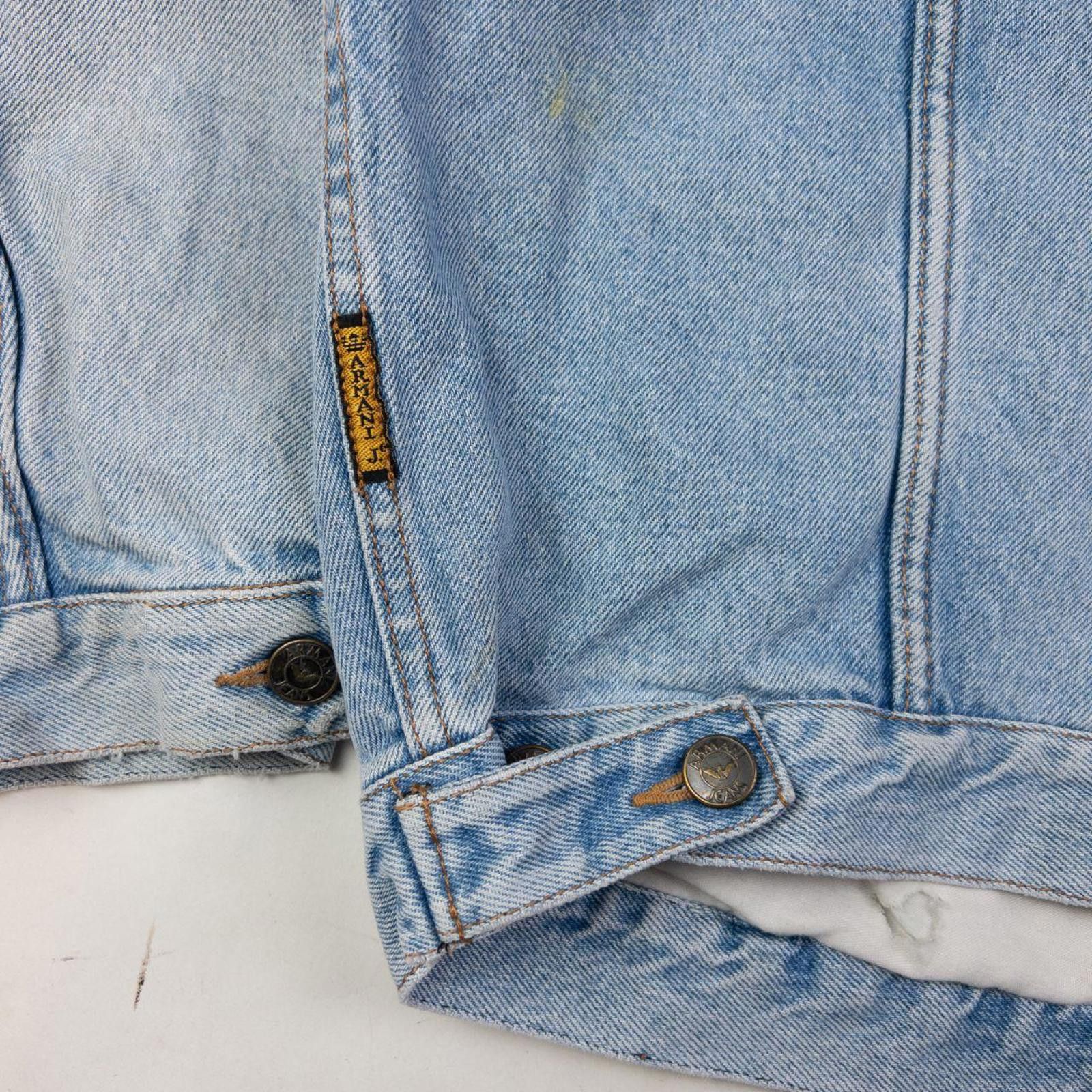 Other Vintage Armani Jeans Button Up Denim Jacket Size M Size US L / EU 52-54 / 3 - 6 Thumbnail
