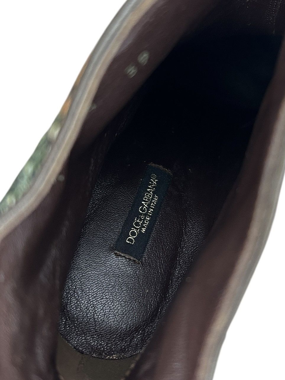 Dolce & Gabbana Floral Tapestry Boots Size US 9 / IT 39 - 6 Thumbnail