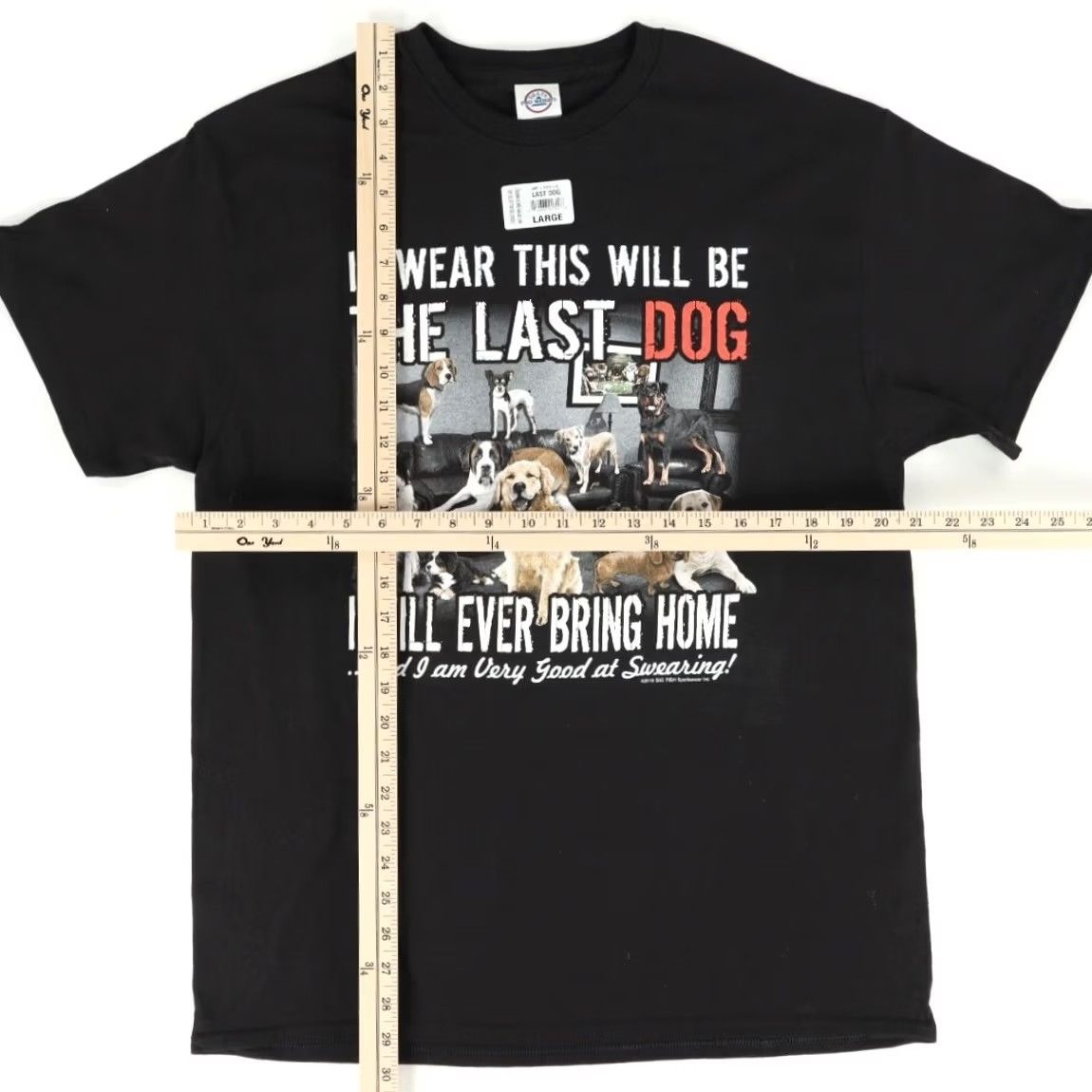 Vintage Big Fish Sportswear Last Dog Bring Home Solid T-Shirt Black Men's L Size US L / EU 52-54 / 3 - 3 Thumbnail