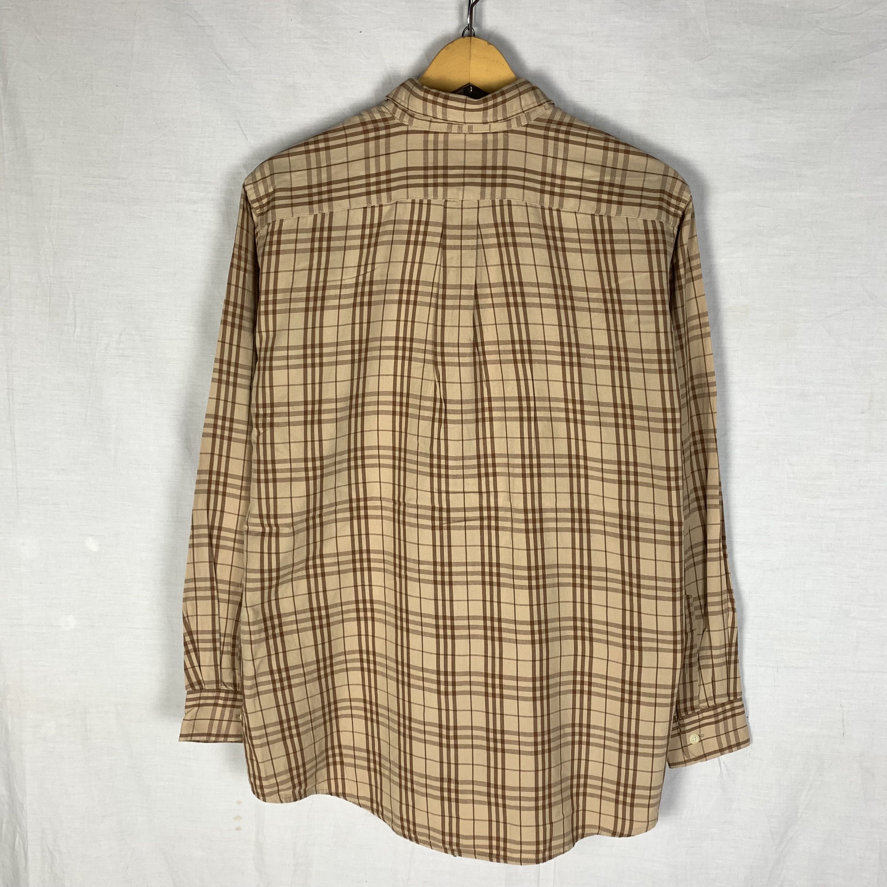 Burberry Vintage Burberry Nova Check L/S Shirt Size US L / EU 52-54 / 3 - 4 Thumbnail