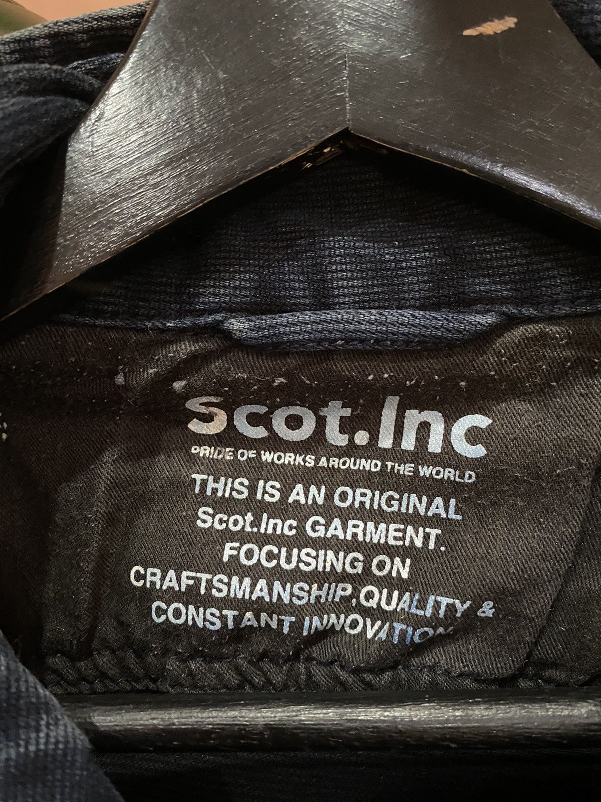 Other Scot.Inc Blue Denim Utility Jacket – Vintage Workwear Size US S / EU 44-46 / 1 - 6 Thumbnail
