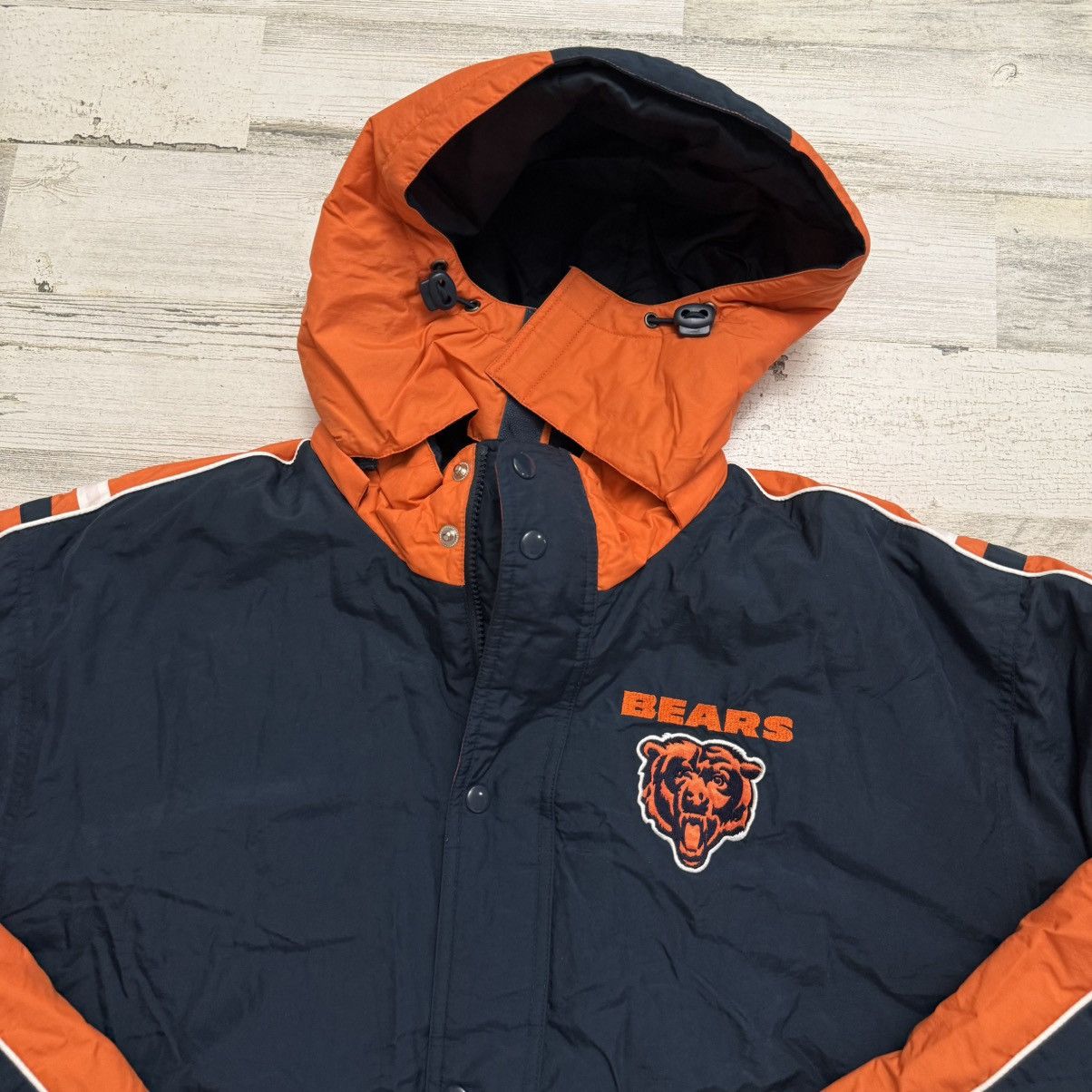 Other NWT NFL Chicago Bears Full Zip Puffer Jacket Hoodie Large Size US L / EU 52-54 / 3 - 9 Thumbnail