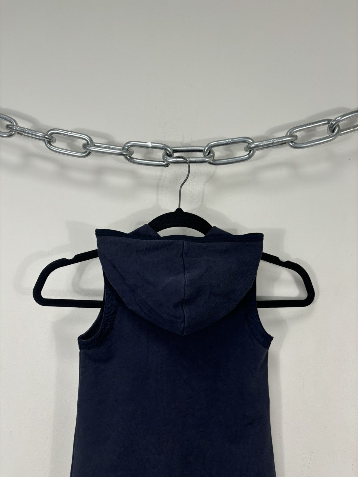 Moncler Moncler Abito Senza Maniche Women’s Navy Sleeveless Hoodie Size XXS / US 00 / IT 34 - 11 Thumbnail