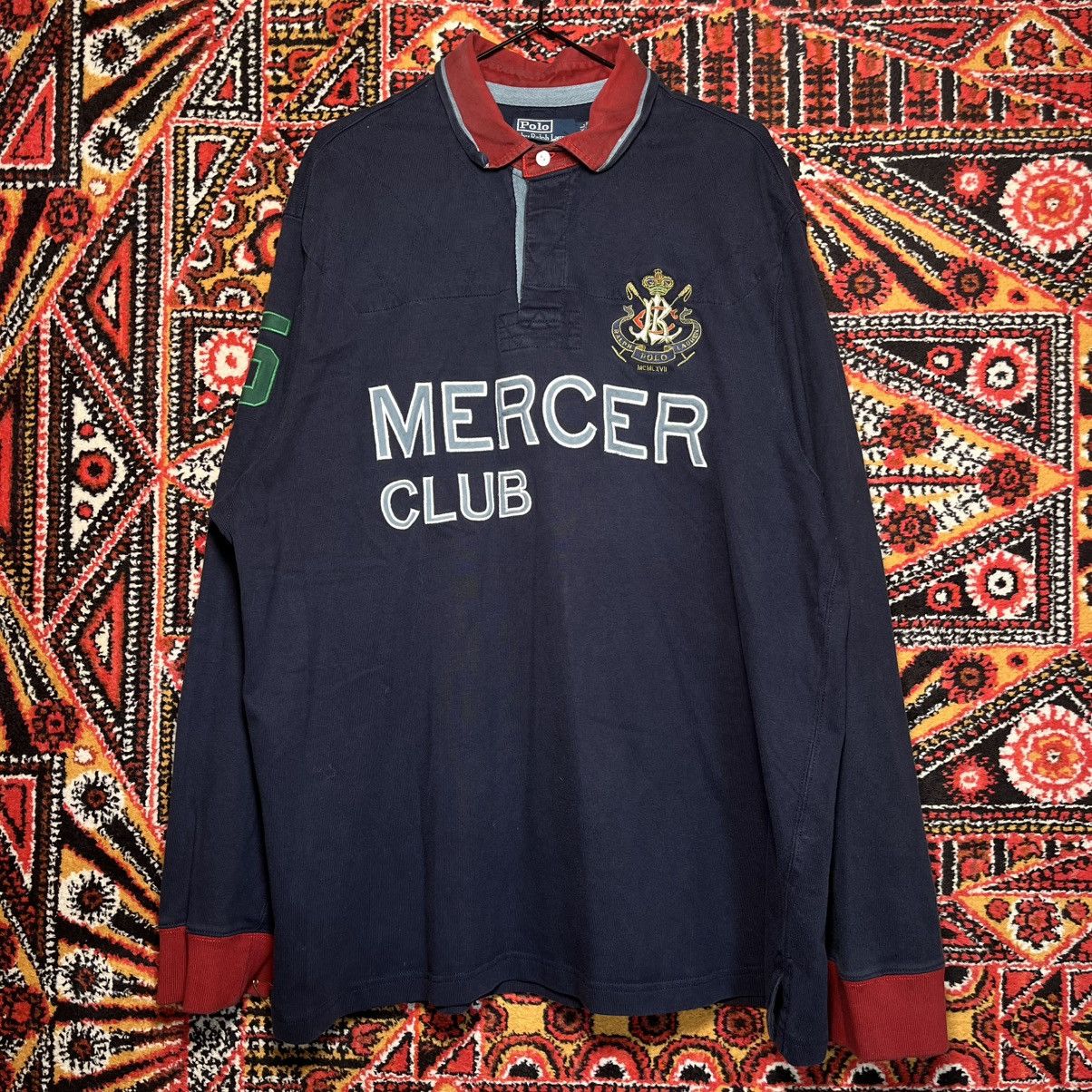 Ralph Lauren Vintage Chief Keef Style Longsleeve Ralph Lauren Mercer Club Size US XXL / EU 58 / 5 - 2 Thumbnail