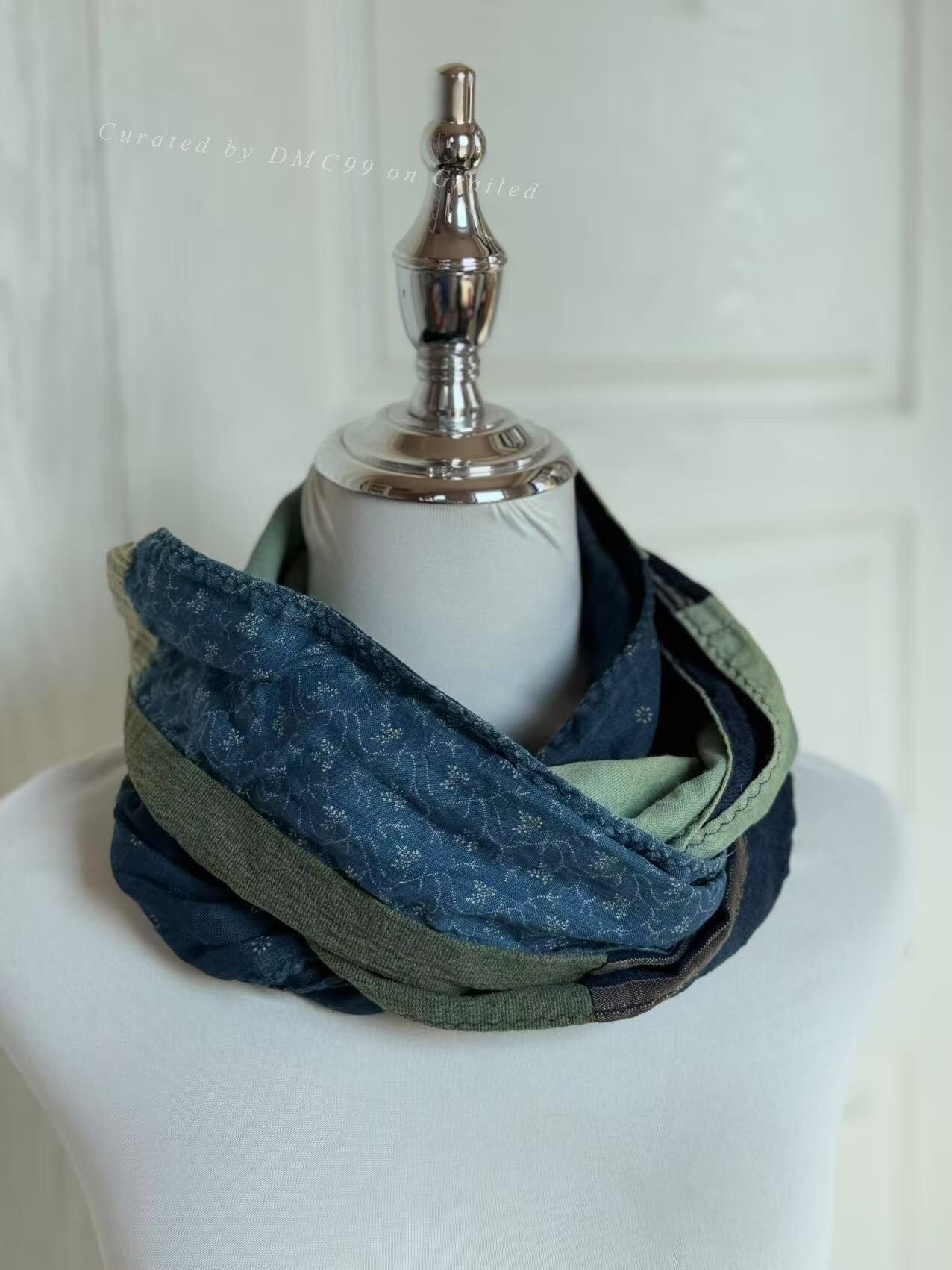 Kapital Kapital Cotton Linen Scarf Size ONE SIZE - 1 Thumbnail