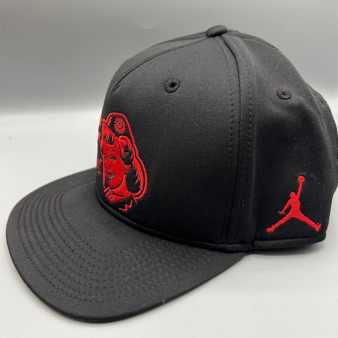 Jordan Brand Air Jordan Hat Men "Now Serving All J's" Snap Back Cap Size ONE SIZE - 5 Thumbnail