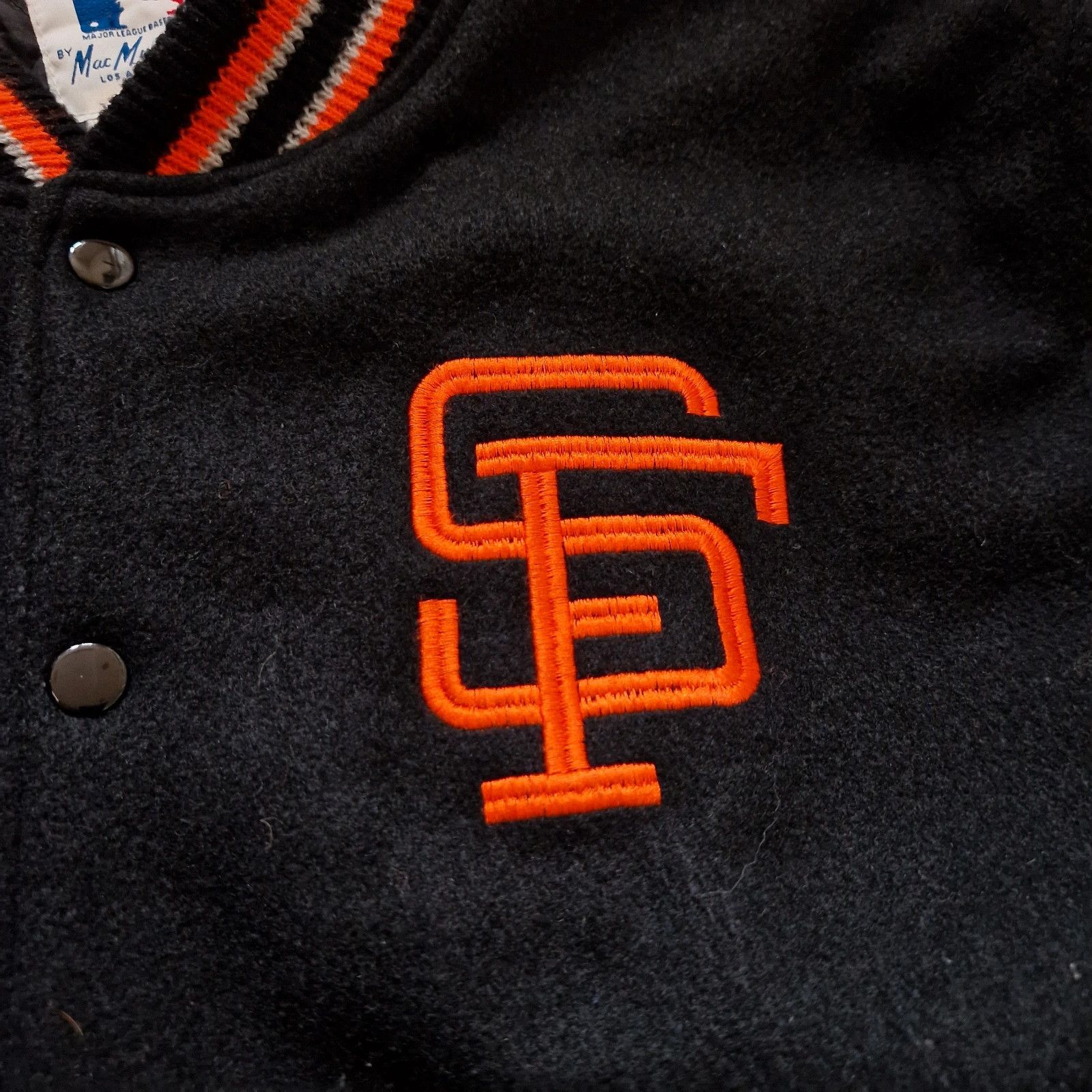MLB san francisco giants mlb varsity leather jacket college Size US M / EU 48-50 / 2 - 5 Thumbnail