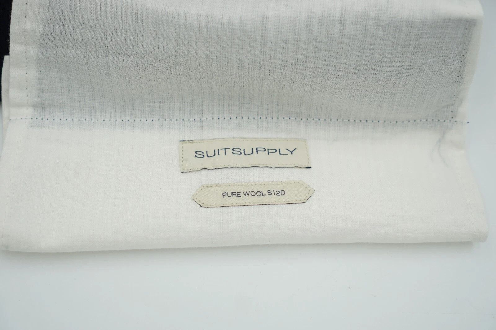 Suitsupply Men Suitsupply Ames Pleat ES Trousers With Drawstrings US40 Size 40R - 6 Thumbnail