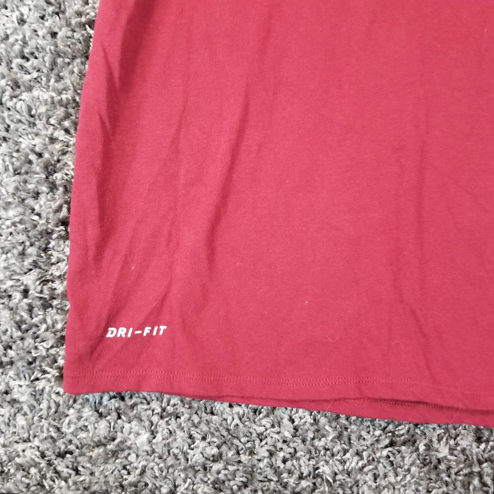 Nike NIKE Shirt Mens XXL Red Dri-Fit Sunflower Seed Logo Tee Size US 39 - 2 Thumbnail