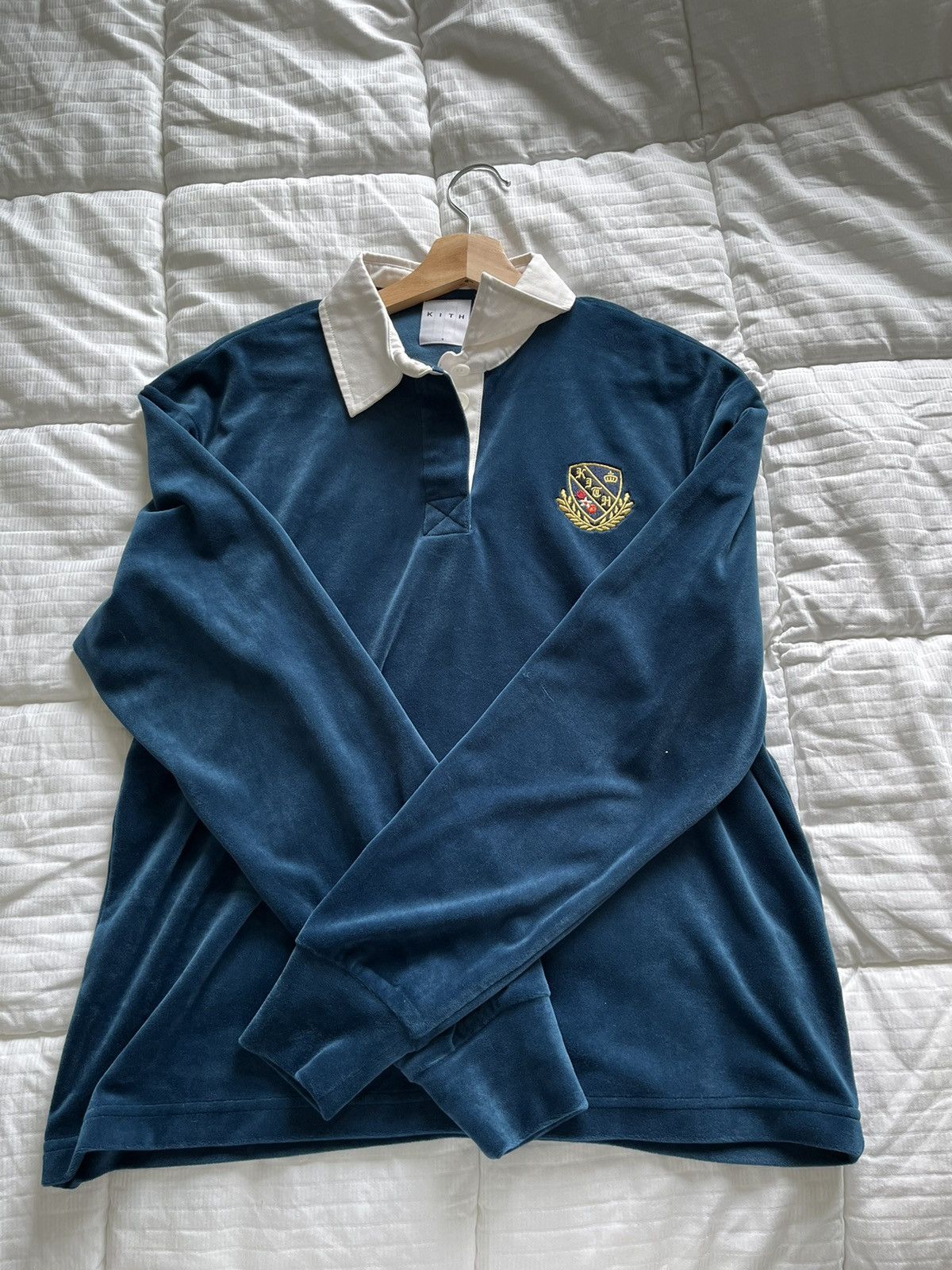 Kith KITH Vintage Long Sleeve Velvet T-Shirt Size US S / EU 44-46 / 1 - 1 Thumbnail