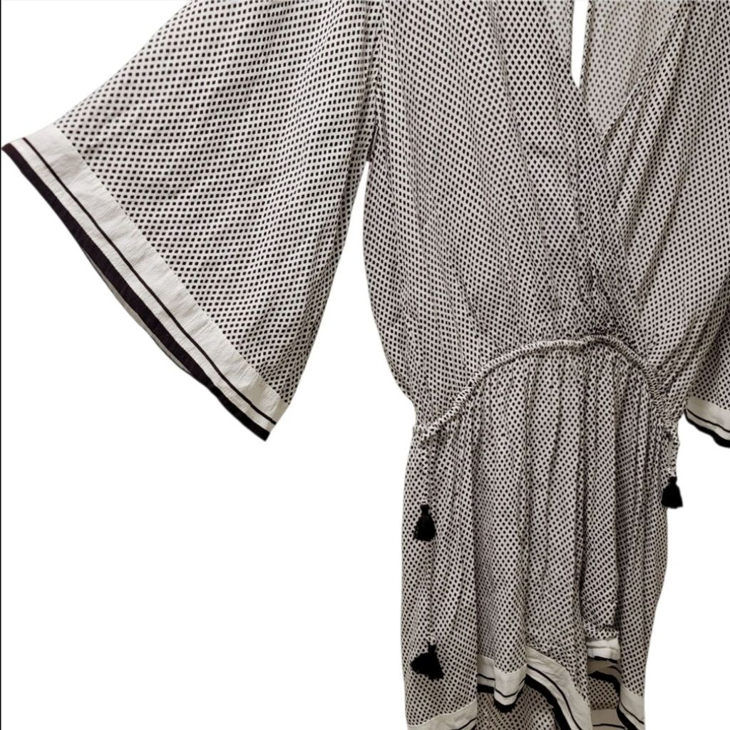 FAITHFULL Faithfull The Brand Fox Romper White & Dark Purple Size 27" / US 4 / IT 40 - 5 Thumbnail