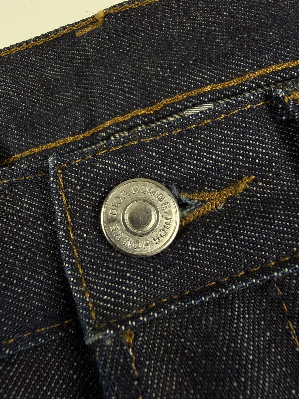 Dior Dior x Hedi Slimane Long Raw Denim Size US 28 / EU 44 - 7 Thumbnail