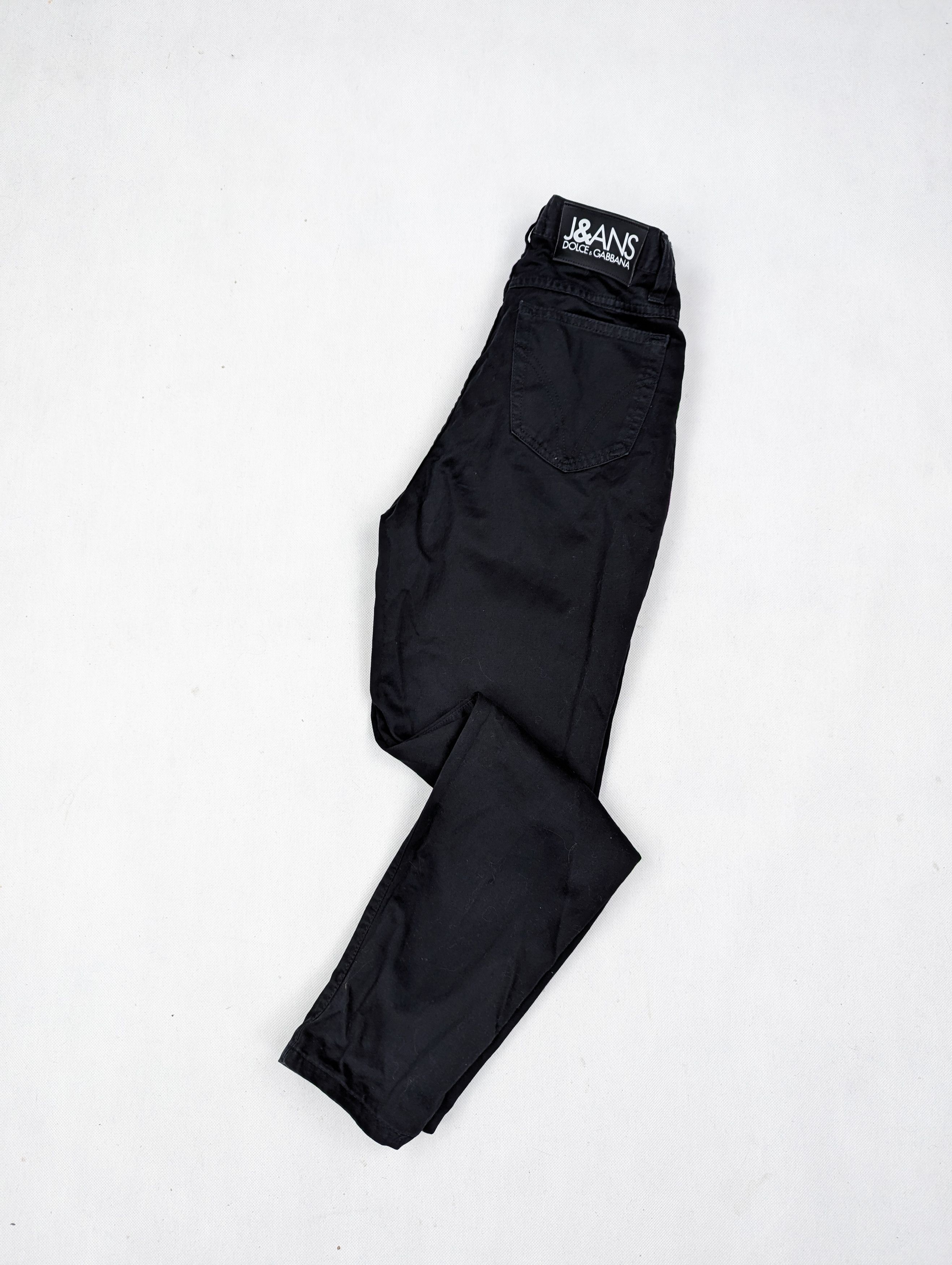 Dolce & Gabbana Dolce Gabbana black jeans Size 28" / US 6 / IT 42 - 1 Thumbnail