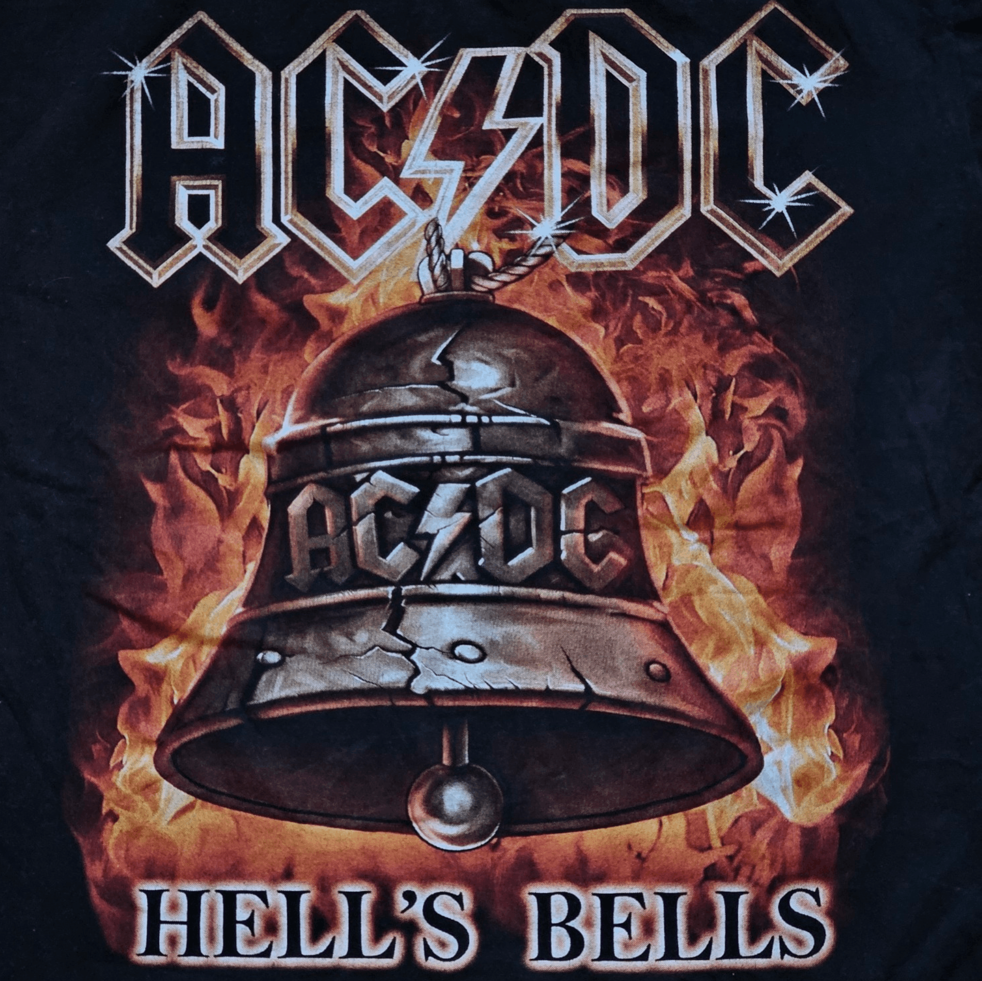 AC/DC × Vintage AC/DC Hell's Bells Vintage Tee Size US L / EU 52-54 / 3 - 2 Thumbnail