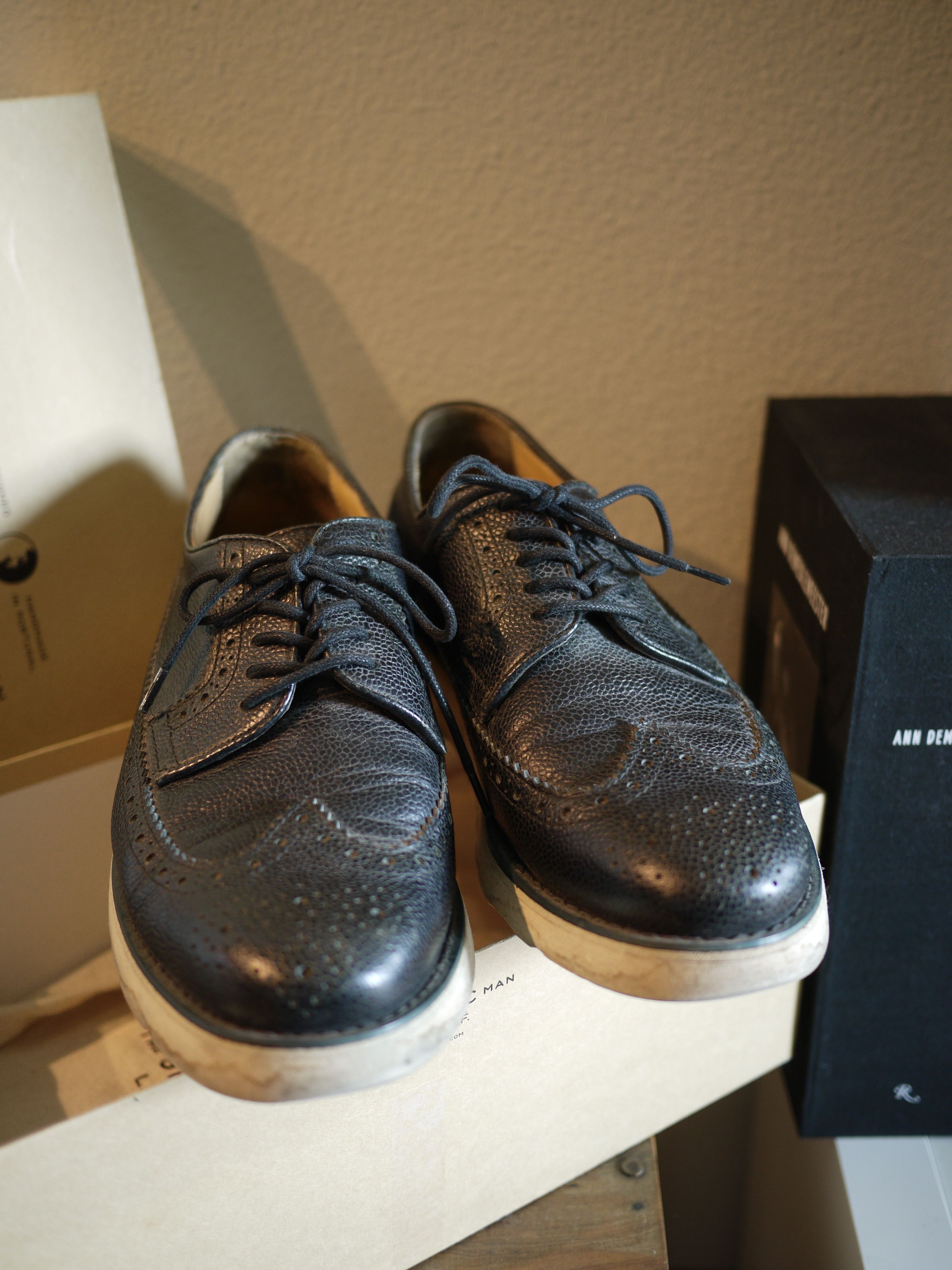 Comme des Garcons SHIRT COMME DES GARCONS SHIRT '11 X THE GENERIC MAN WINGTIP BROGUE Size US 9 / EU 42 - 2 Thumbnail