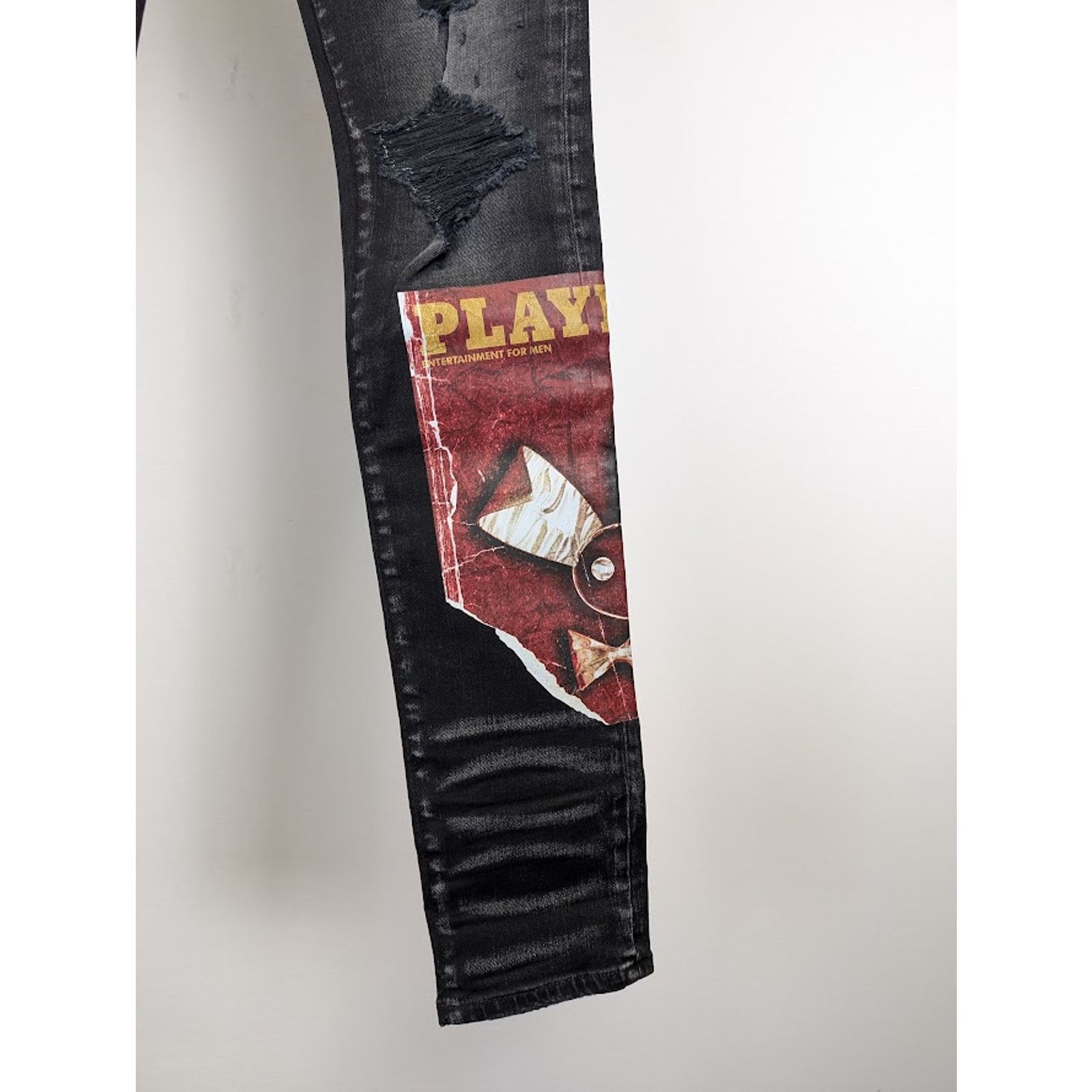 Amiri o1rshd1 Q:2 / Playboy Magazine Jean in Aged Black Size US 33 - 7 Thumbnail