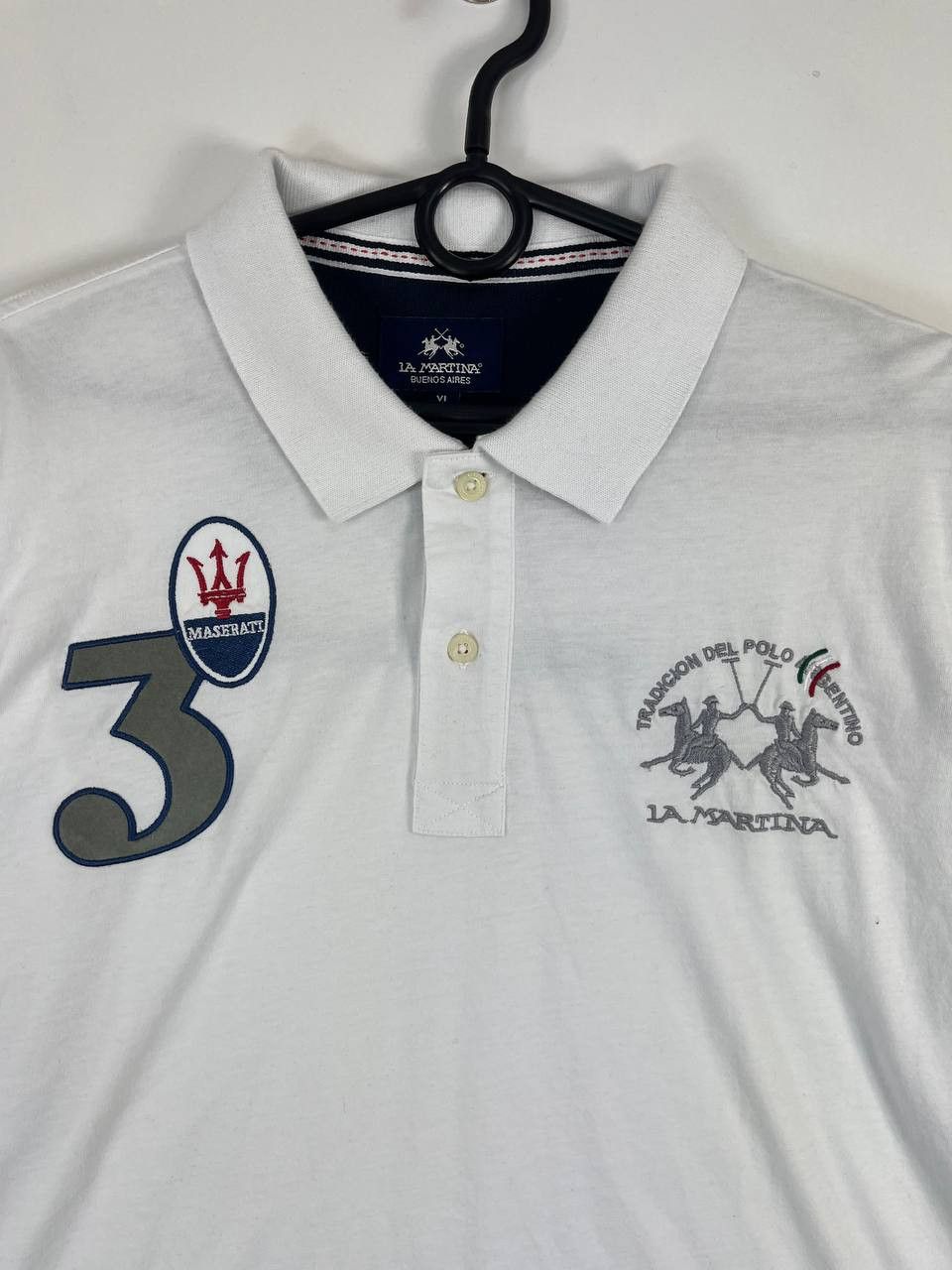 La Martina La Martina Polo Shirt Maserati Collaboration Mens Size XL Size US XL / EU 56 / 4 - 2 Thumbnail