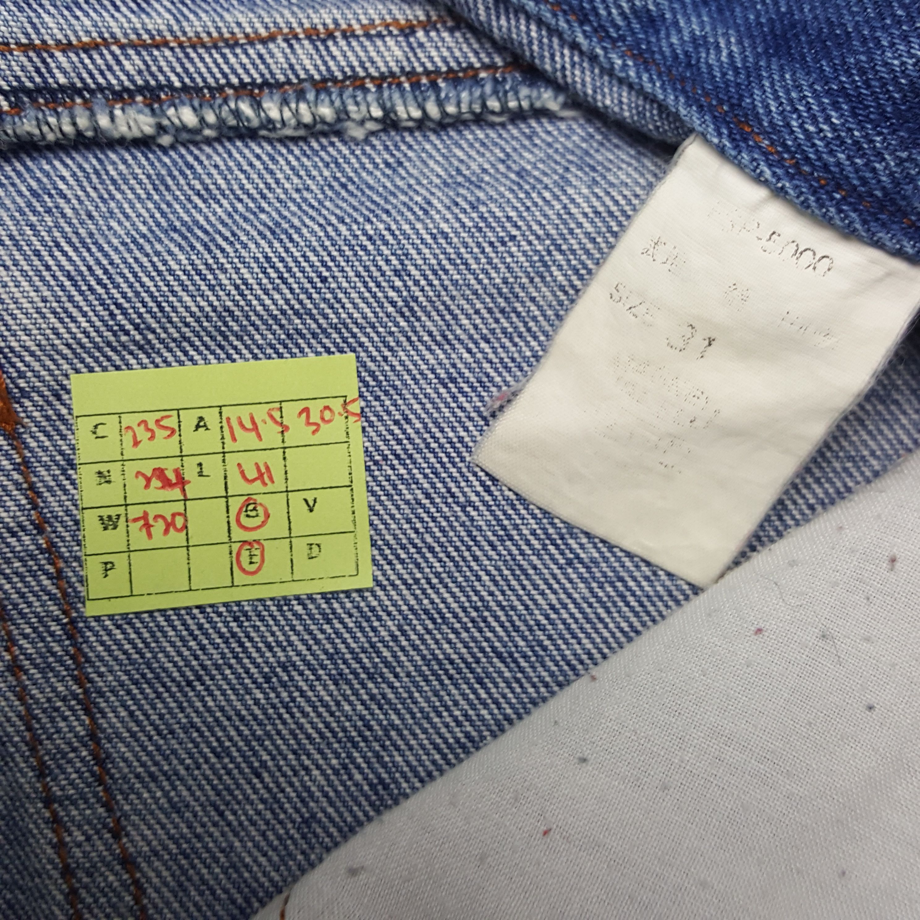 Ferrari × Vintage Vintage Ferrari Magneti Marelli Formula One Denim Jeans Size US 29 - 8 Thumbnail