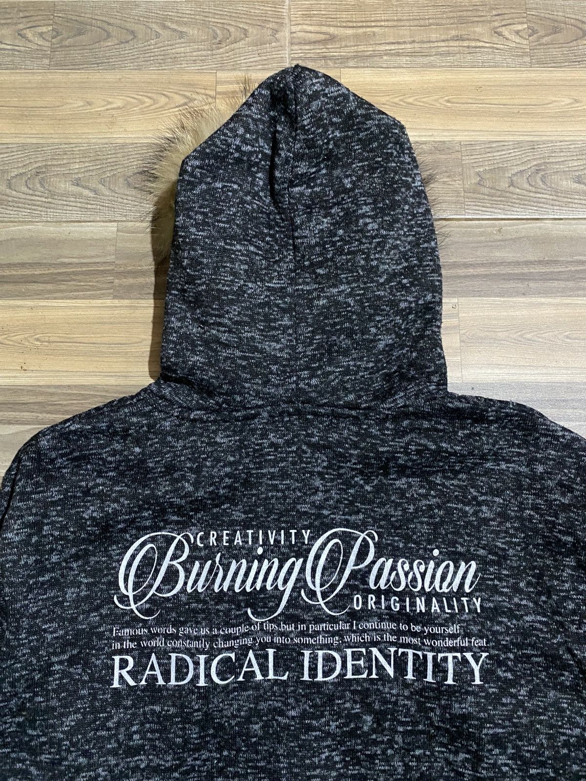 Beauty Beast × Japanese Brand BURNING PASSION FUR HOODIES Size US XXL / EU 58 / 5 - 10 Thumbnail