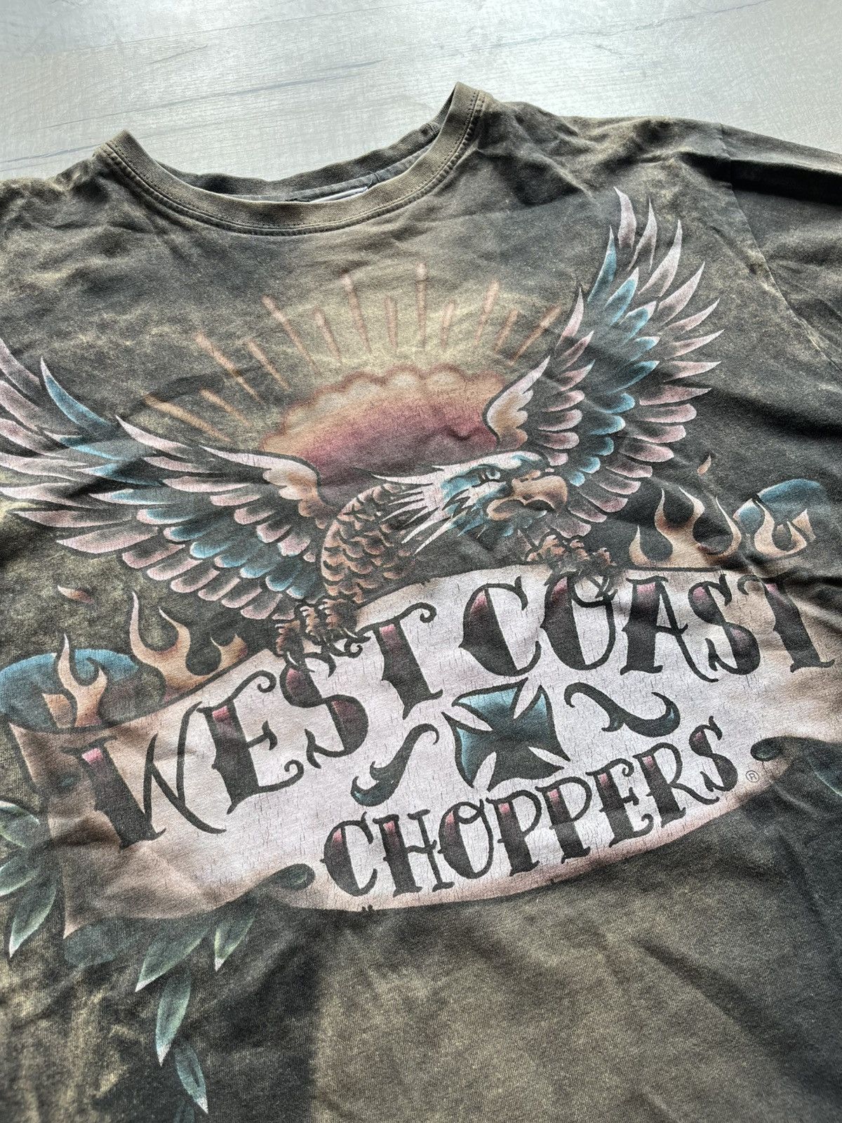West Coast Choppers Vintage y2k OG West Coast Choppers full print tshirt Size US M / EU 48-50 / 2 - 5 Thumbnail
