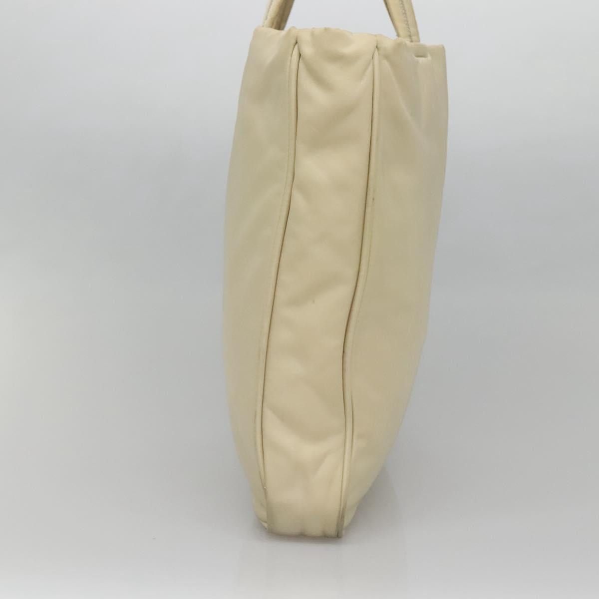 Prada PRADA Tote Bag Nylon Beige Silver Size ONE SIZE - 5 Thumbnail