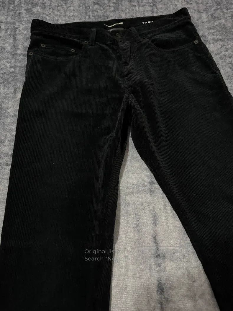 Saint Laurent Paris Saint Laurent Paris Cat Claw Corduroy Flared Pants Size US 29 - 3 Thumbnail