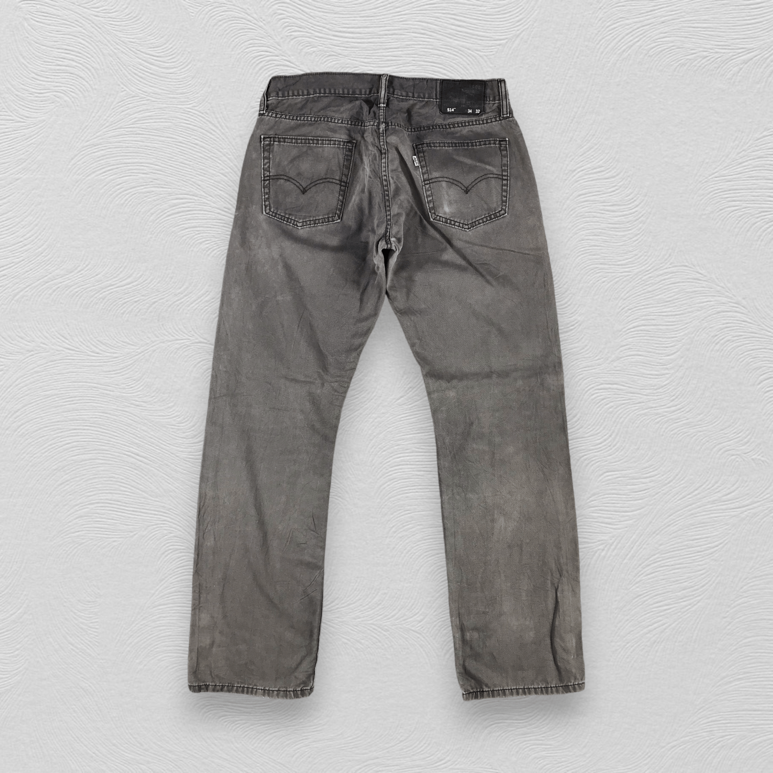Levi's Vintage Levis 514 Jeans Distressed Denim KJ1055 Size US 34 / EU 50 - 2 Thumbnail