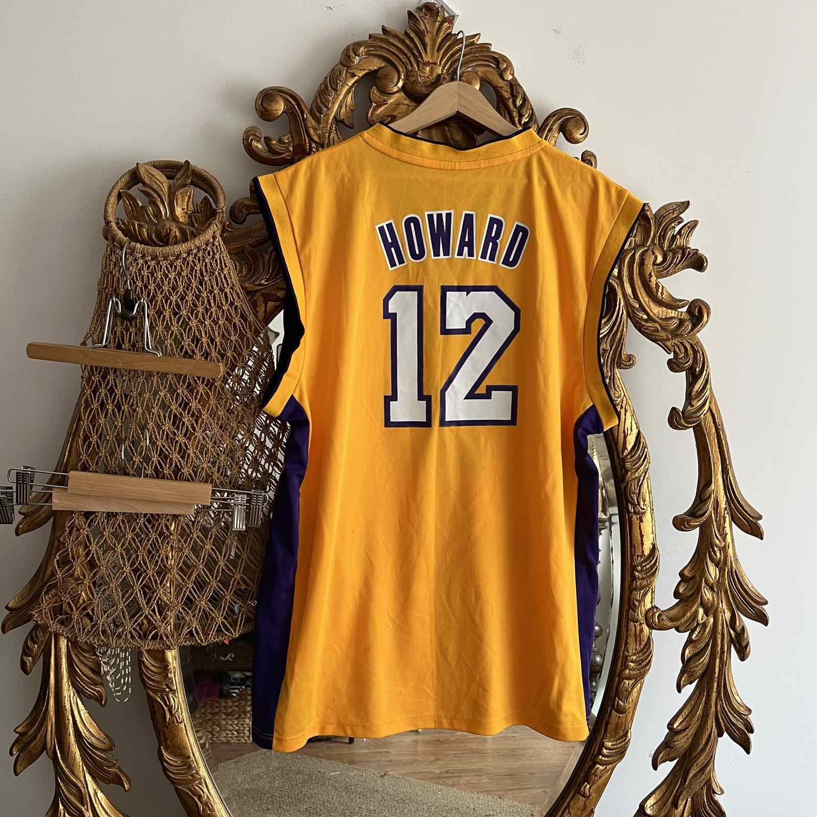 Adidas × NBA × Vintage Adidas Dwight Howard Los Angeles Lakers Jersey NBA Shirt Size US L / EU 52-54 / 3 - 2 Thumbnail