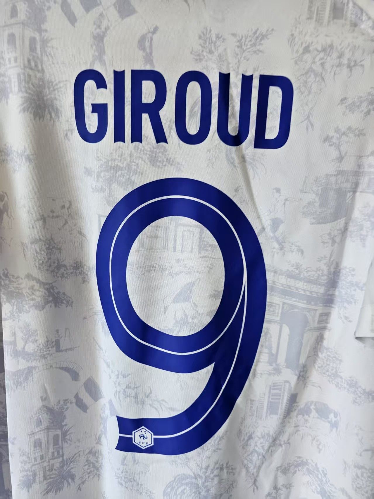 Other 2022 France #9 Olivier Giroud Jersey Away Size US XL / EU 56 / 4 - 7 Thumbnail