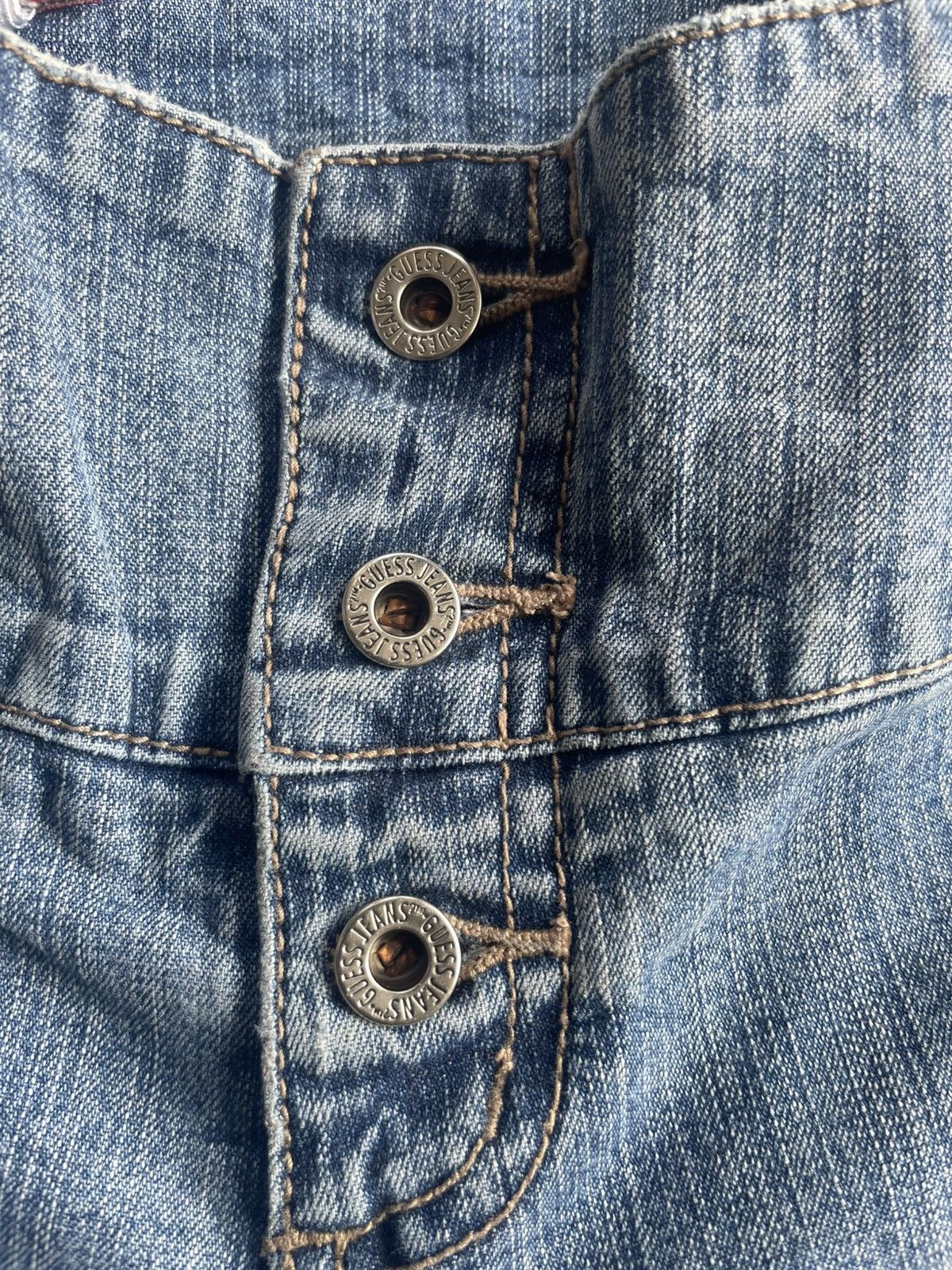 Guess Vintage Flare Guess Jeans Size 34" / US 12 / IT 48 - 16 Thumbnail
