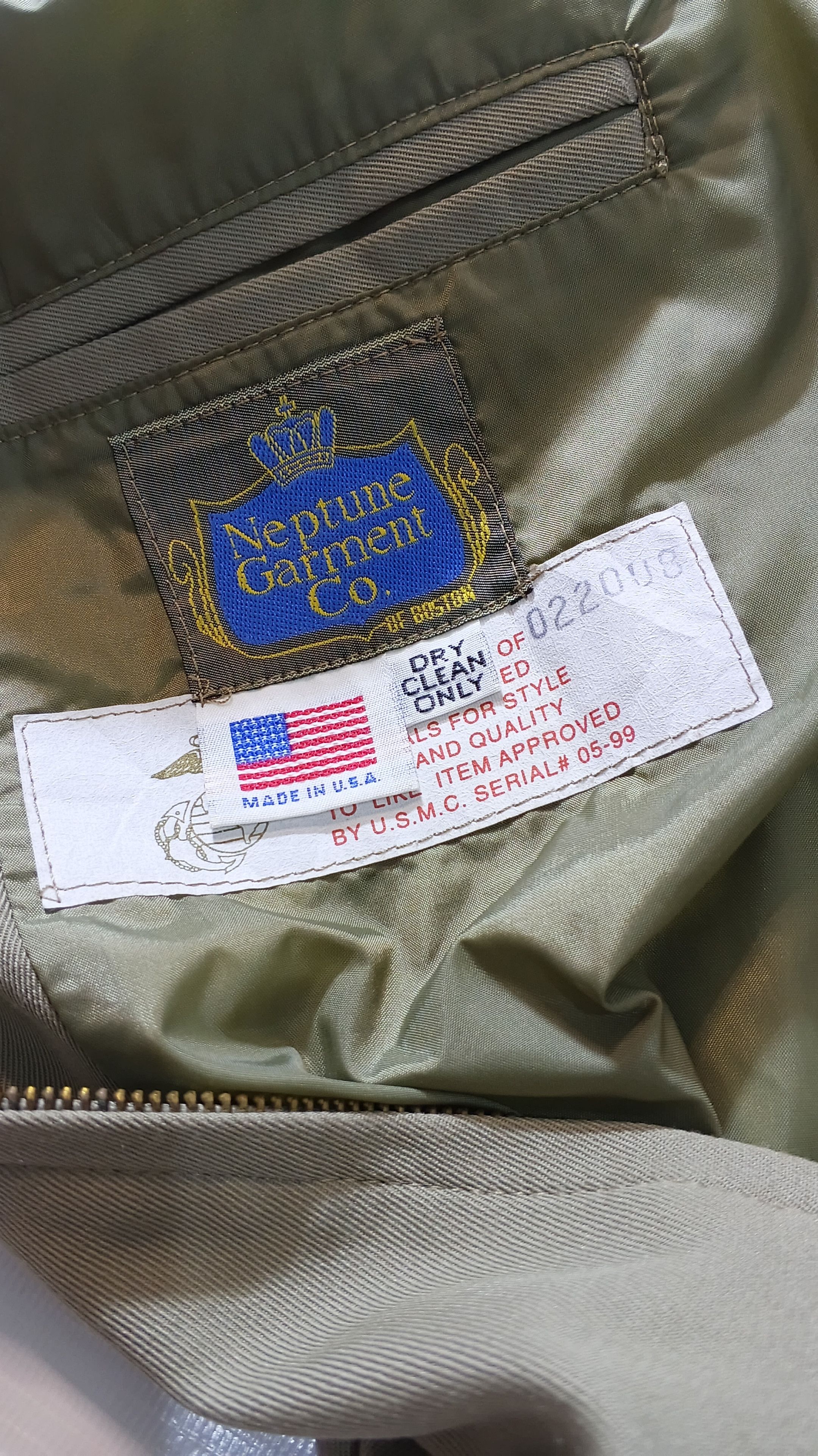 Other Neptune Garment Usa Bomber Jacket Size US L / EU 52-54 / 3 - 6 Thumbnail