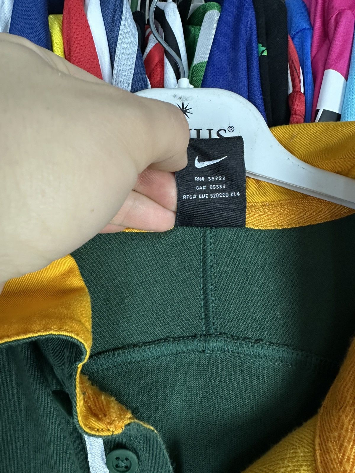 Nike Vintage 90's Nike South Africa Rugby Union L/S Jersey Shirt Size US M / EU 48-50 / 2 - 6 Thumbnail