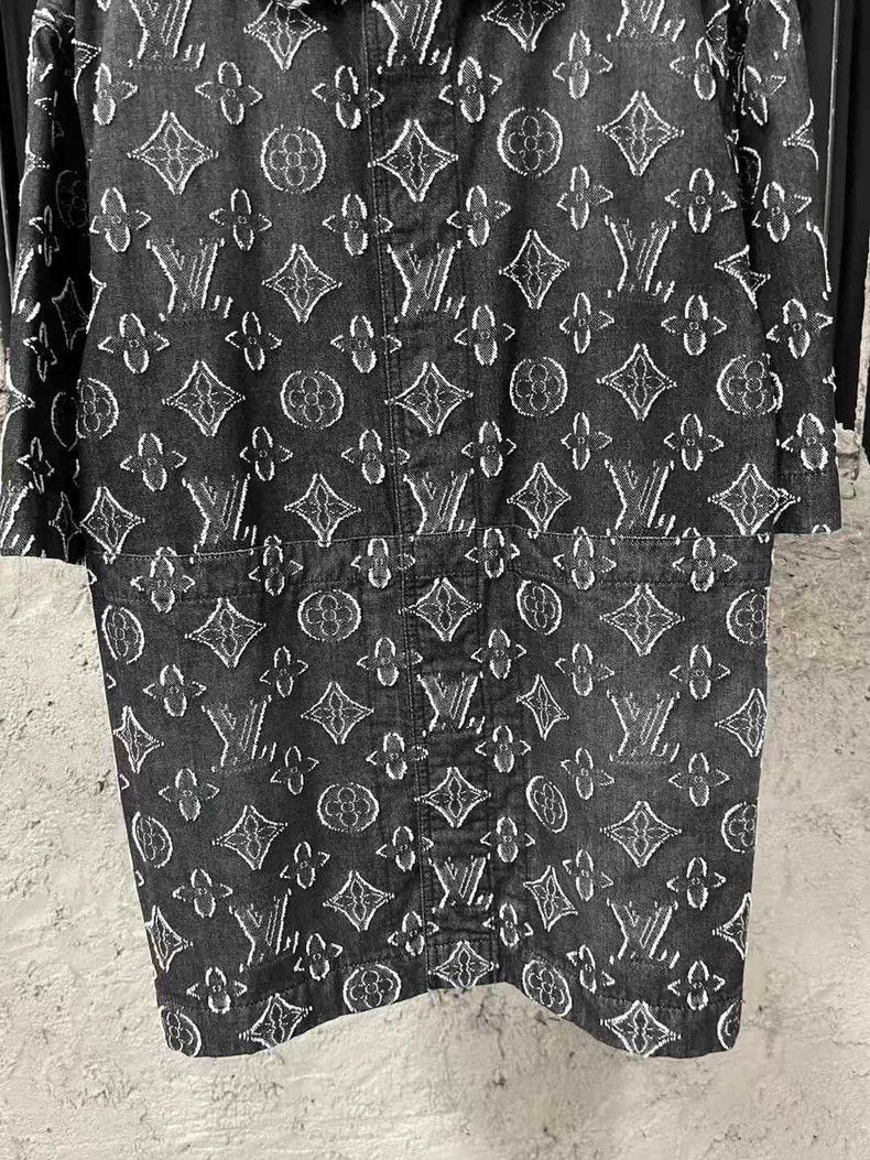 Louis Vuitton louis vuitton black denim short sleeve jacket-2507 Size US M / EU 48-50 / 2 - 4 Thumbnail