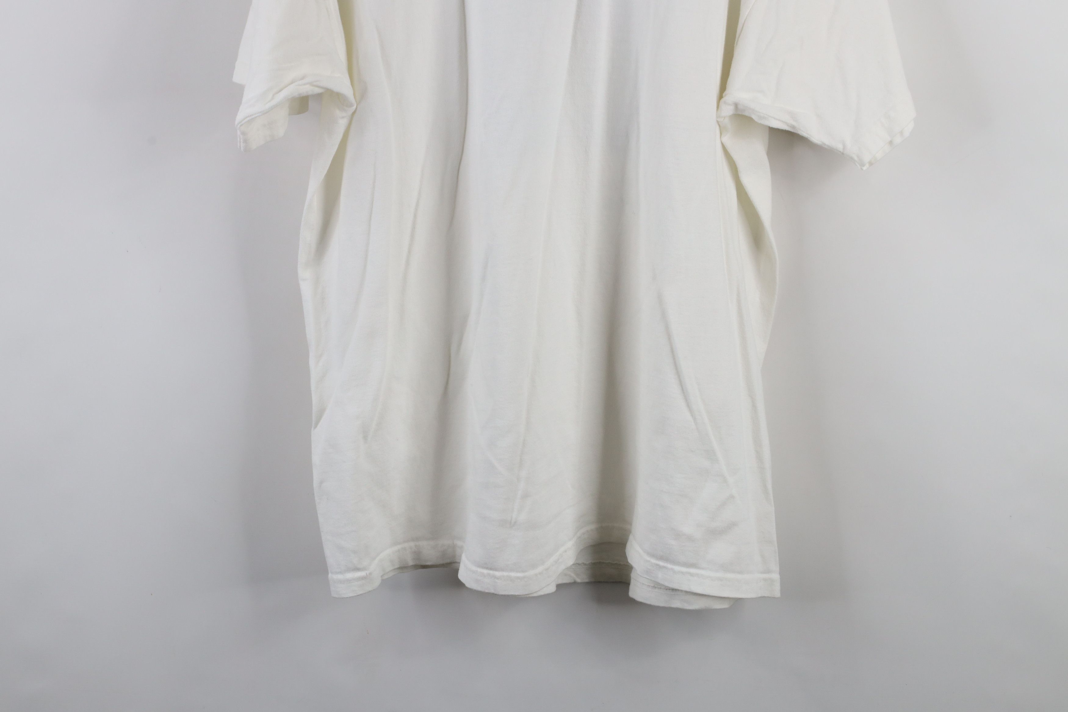 Vintage Vintage 90s Lungs Lung Cancer Short Sleeve T-Shirt White Size US XL / EU 56 / 4 - 10 Thumbnail