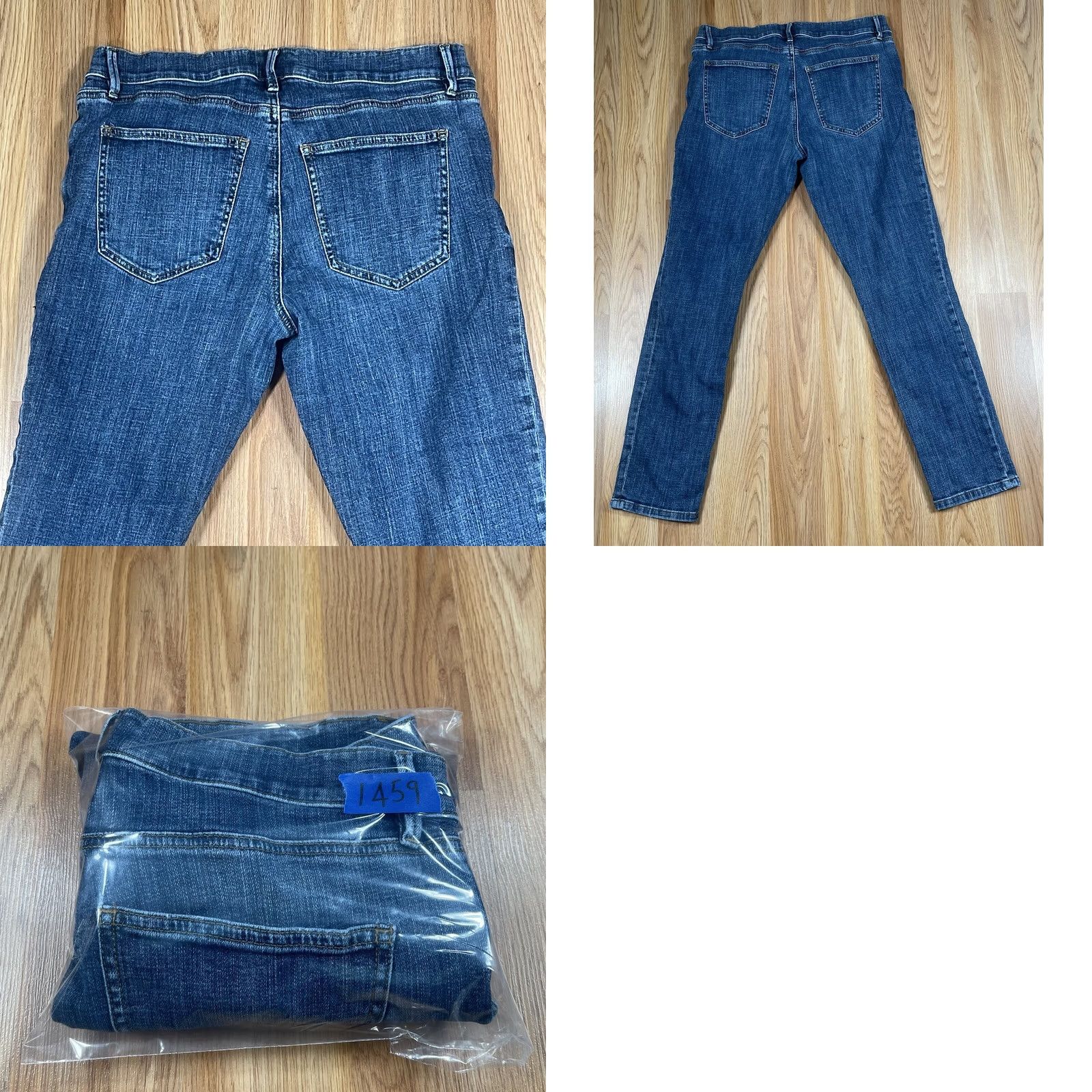 Ann Taylor Ann Taylor Jeans Womens Size 8 Stretch Mid Rise Blue Wash Denim Size 30" / US 8 / IT 44 - 9 Thumbnail
